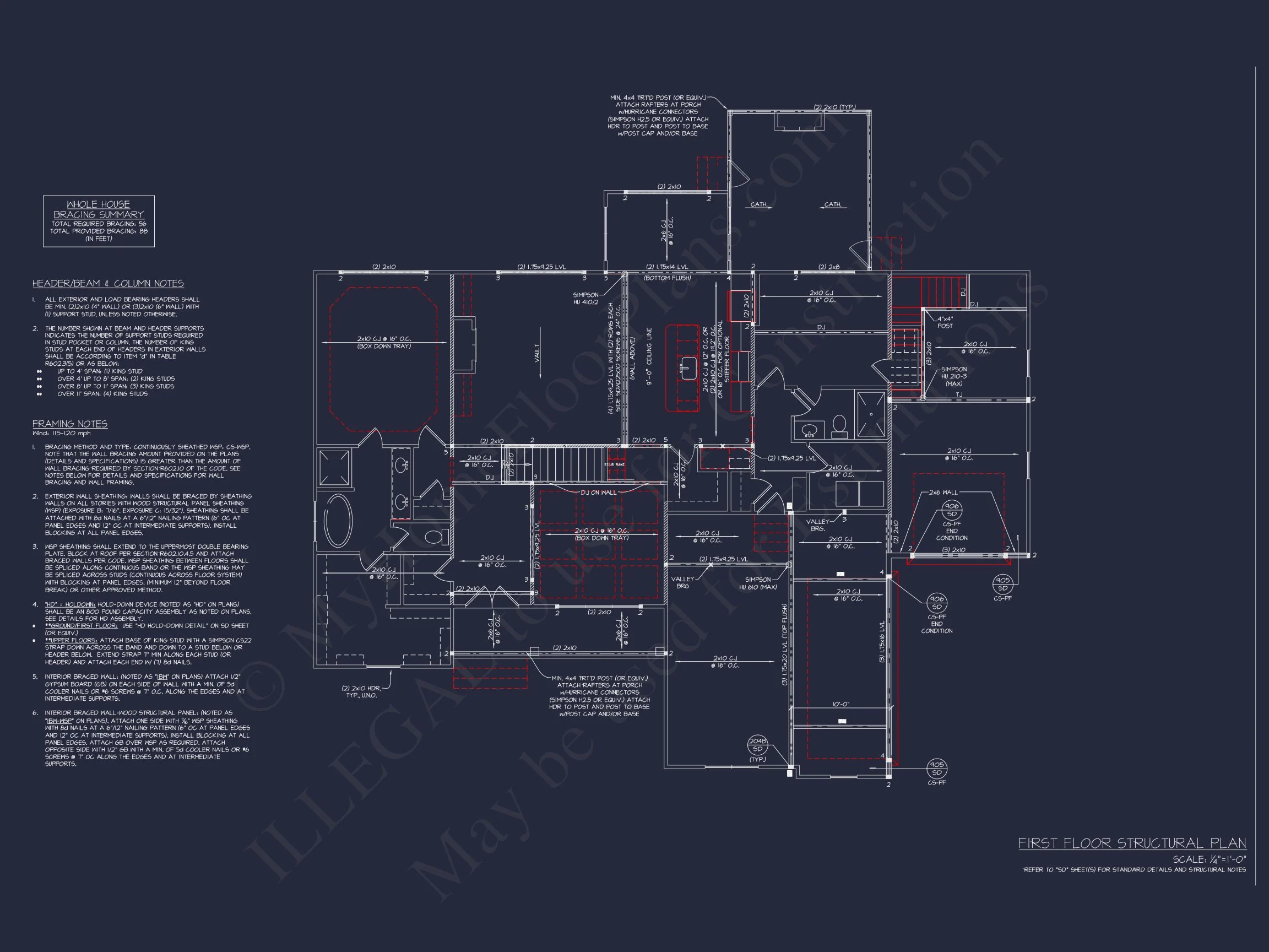 20-1202 HOUSE PLAN - Spacious House Plan with 2 Floors, CAD Designs & Blueprint 23 Spacious house Plan with 2 Floors, CAD Designs & Blueprint