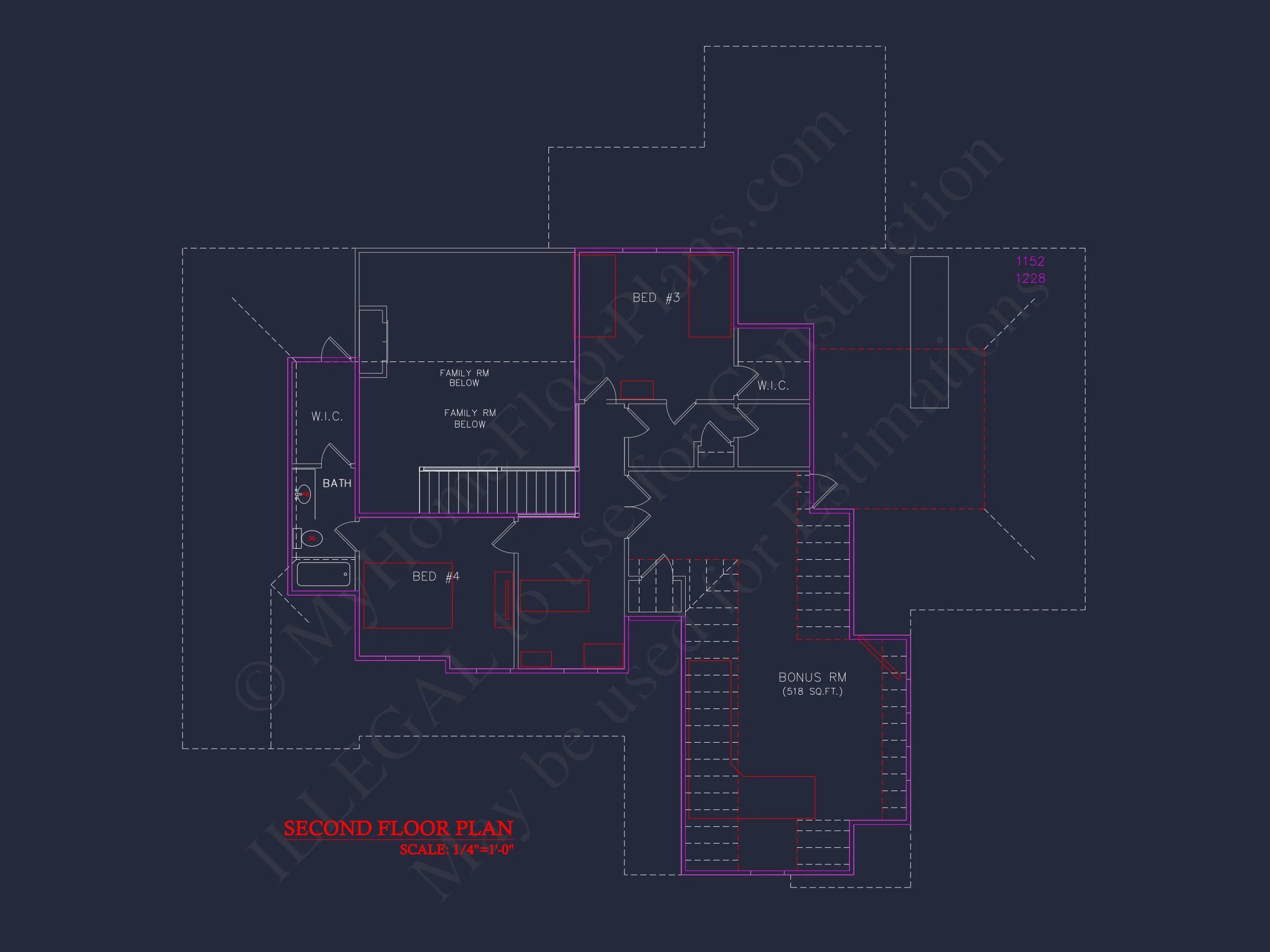 20-1202 HOUSE PLAN - Spacious House Plan with 2 Floors, CAD Designs & Blueprint 19 Spacious house Plan with 2 Floors, CAD Designs & Blueprint