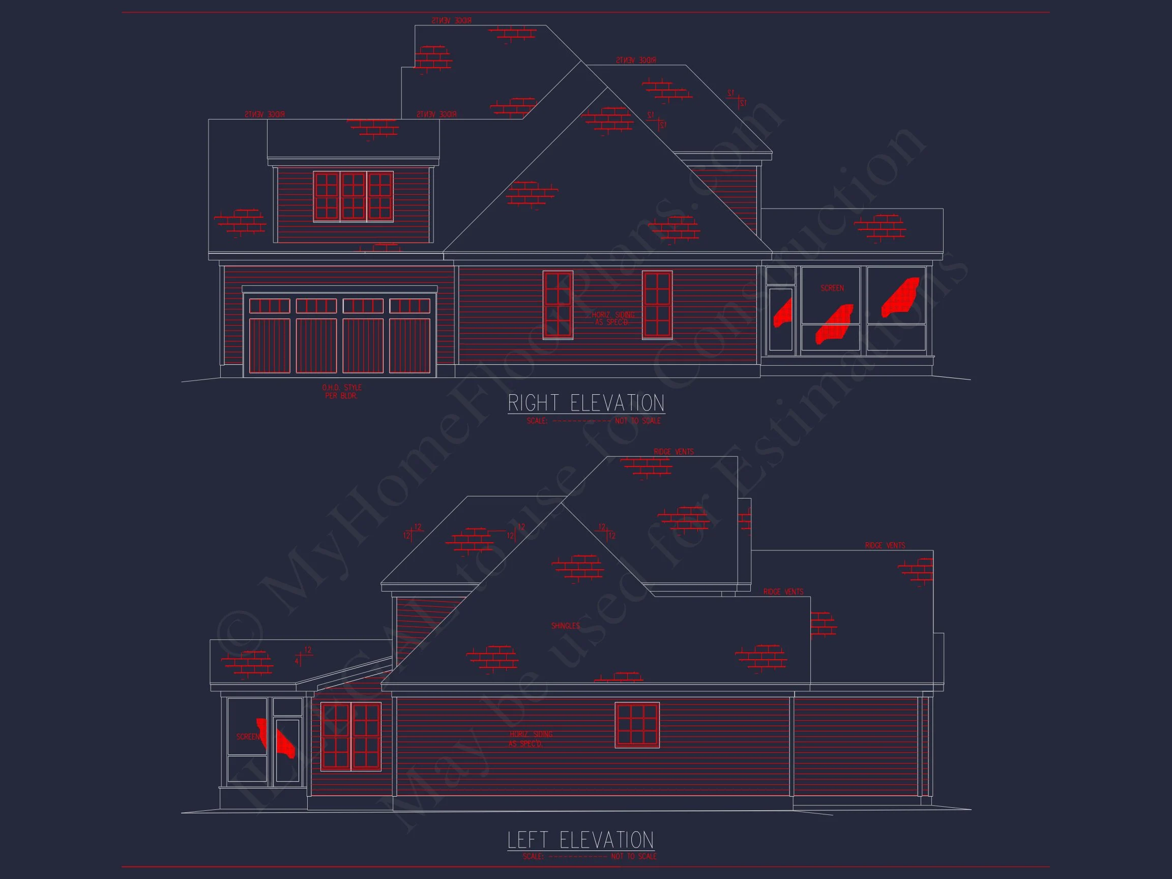 20-1202 HOUSE PLAN - Spacious House Plan with 2 Floors, CAD Designs & Blueprint 17 Spacious house Plan with 2 Floors, CAD Designs & Blueprint