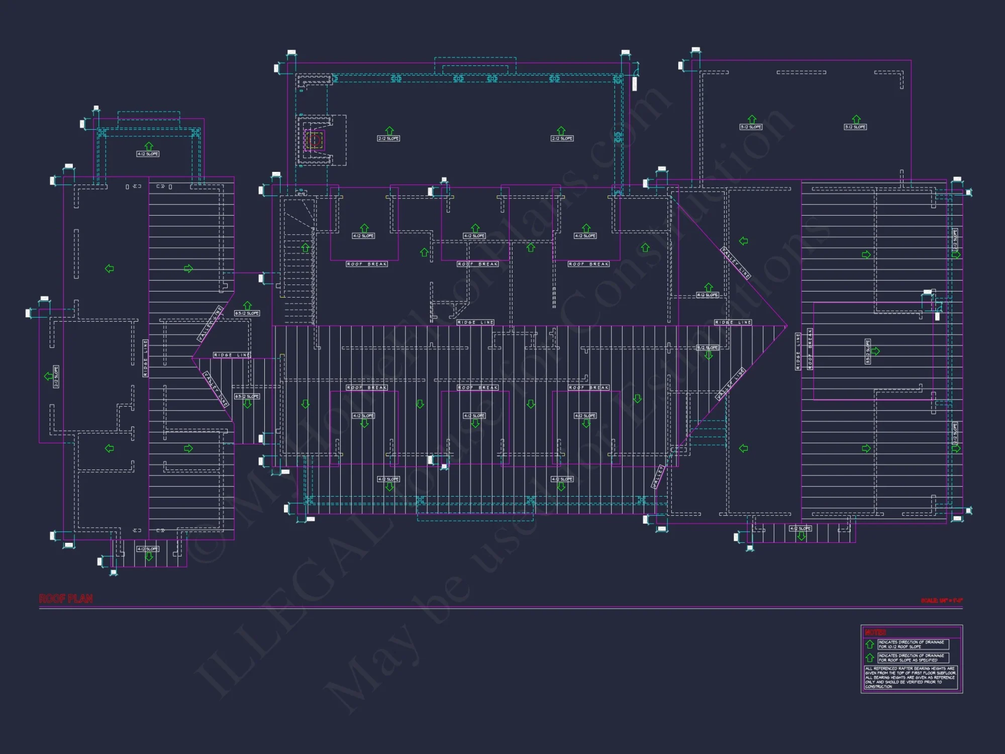 Spacious 2-Story house Floor Plan with CAD Designs & Blueprint