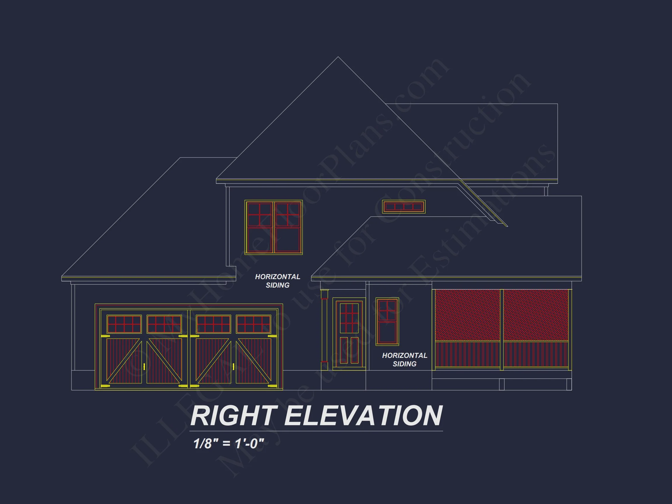 20-1110 HOUSE PLAN - Elegant House Plan with Detailed Floor Designs and CAD Blueprints 5 Elegant house Plan with Detailed Floor Designs and CAD Blueprints