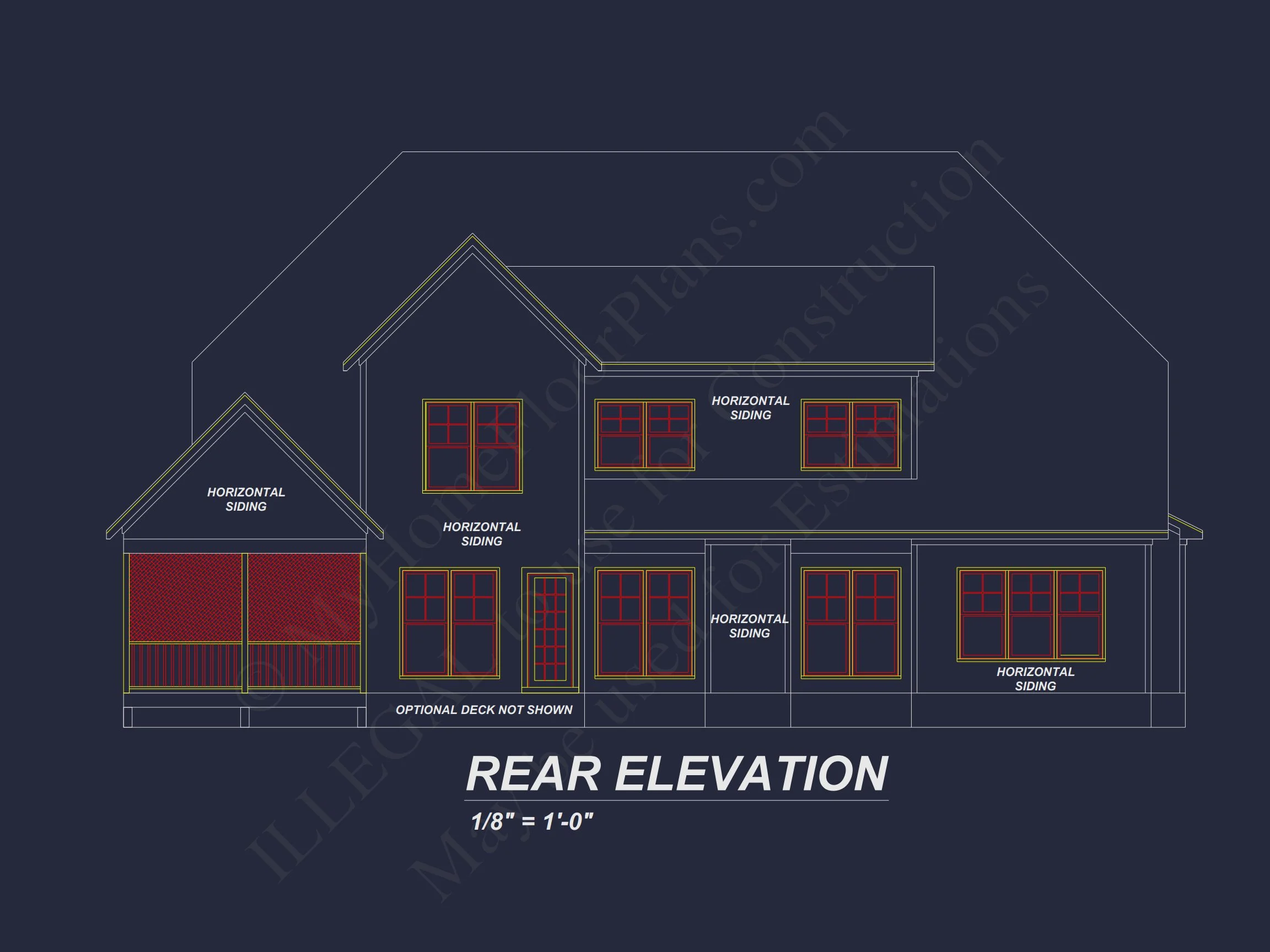 20-1110 HOUSE PLAN - Elegant House Plan with Detailed Floor Designs and CAD Blueprints 4 Elegant house Plan with Detailed Floor Designs and CAD Blueprints