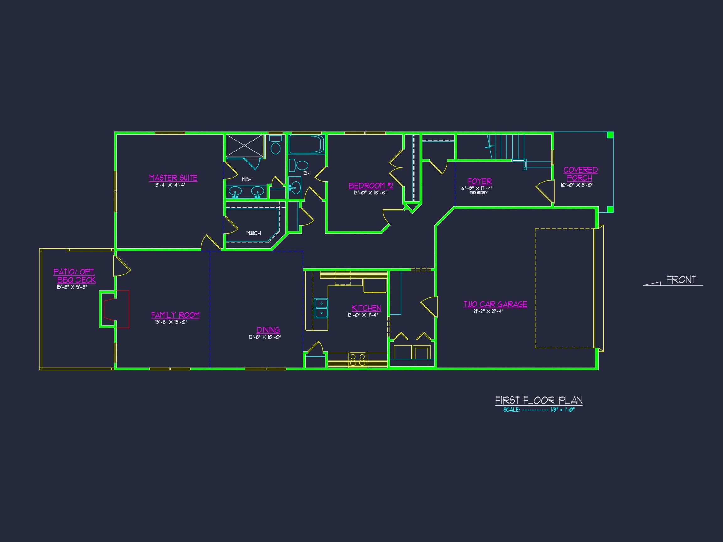 20-1062 HOUSE PLAN - Traditional Craftsman House Plan with Spacious Floor Designs 6 Traditional Craftsman house Plan with Spacious Floor Designs