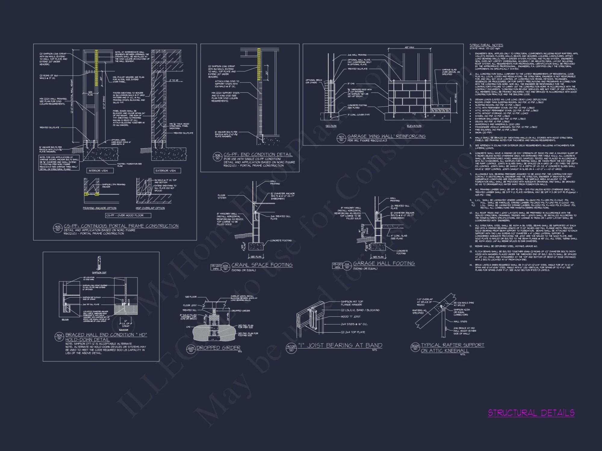 Beautiful house Plan with CAD Floor Designs and Blueprint Details