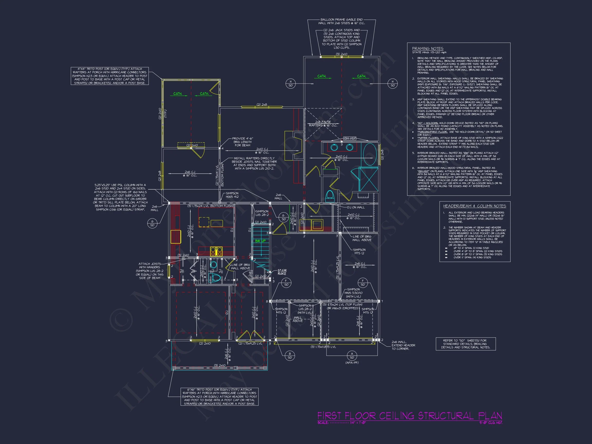19-2468C HOUSE PLAN - Classic House Blueprint Featuring CAD Designs and Floor Plan 10 Classic house Blueprint Featuring CAD Designs and Floor Plan