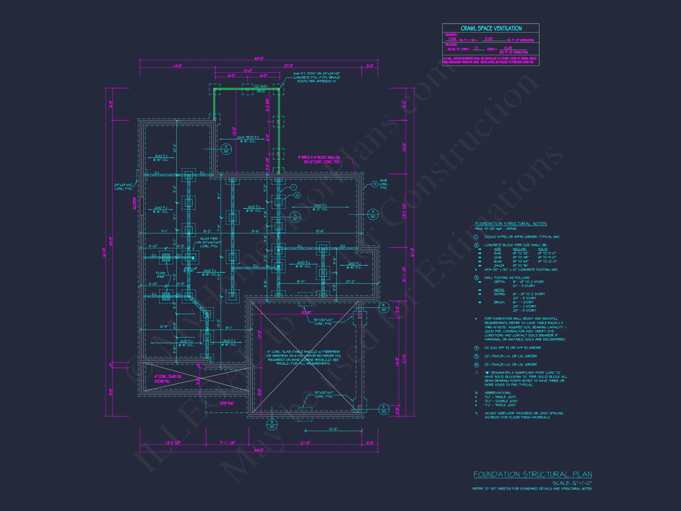 19-2325 HOUSE PLAN - Stunning House Floor Plan with CAD Designs & Blueprints 8 Stunning house Floor Plan with CAD Designs & Blueprints