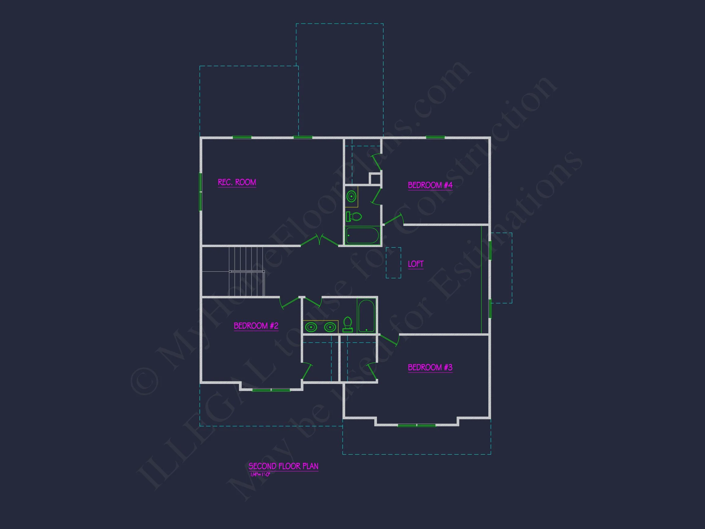 19-2325 HOUSE PLAN - Stunning House Floor Plan with CAD Designs & Blueprints 5 Stunning house Floor Plan with CAD Designs & Blueprints