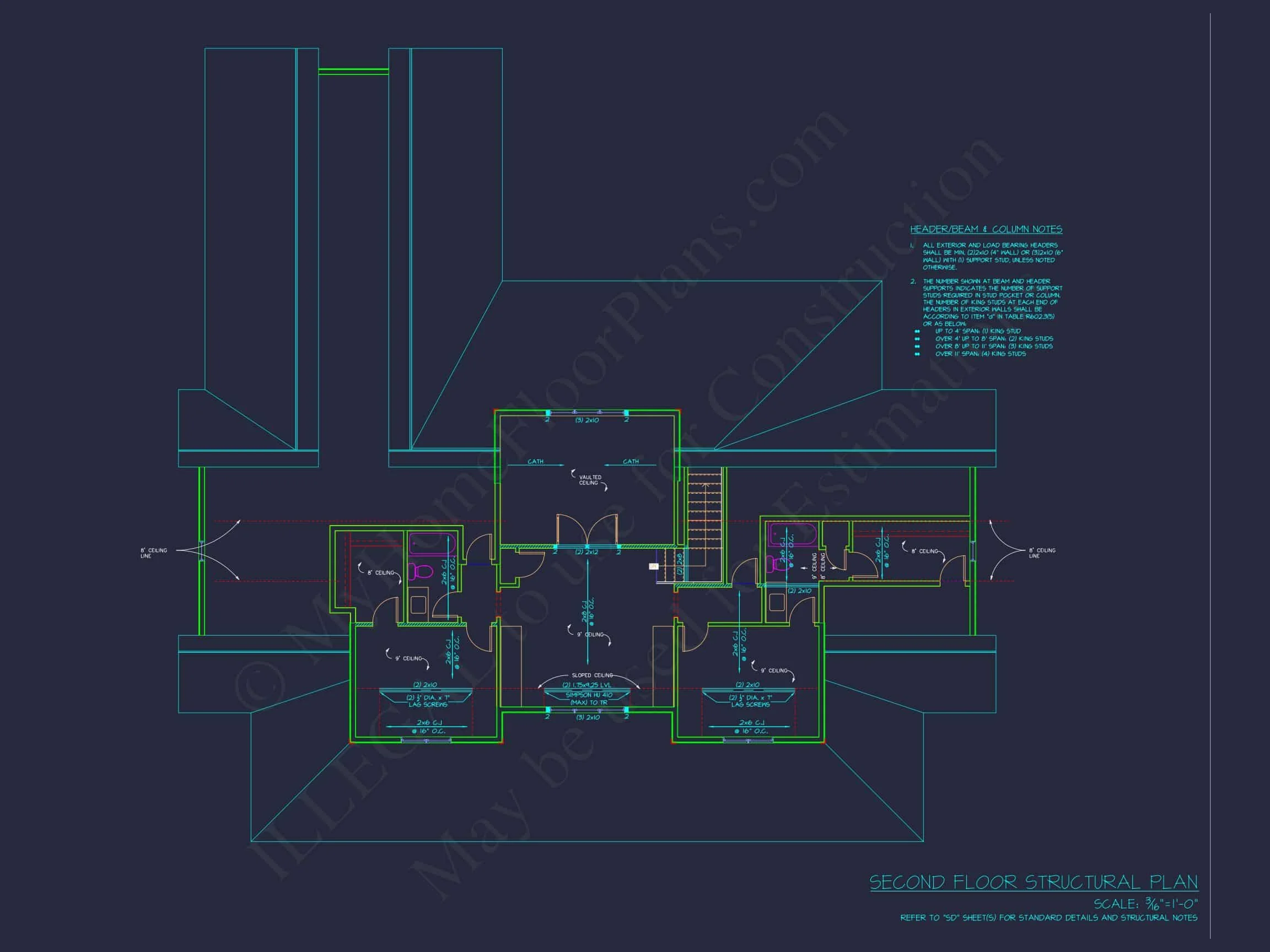19-2147 HOUSE PLAN - Spacious House Plan with CAD Blueprints & Modern Designs 10 Spacious house Plan with CAD Blueprints & Modern Designs