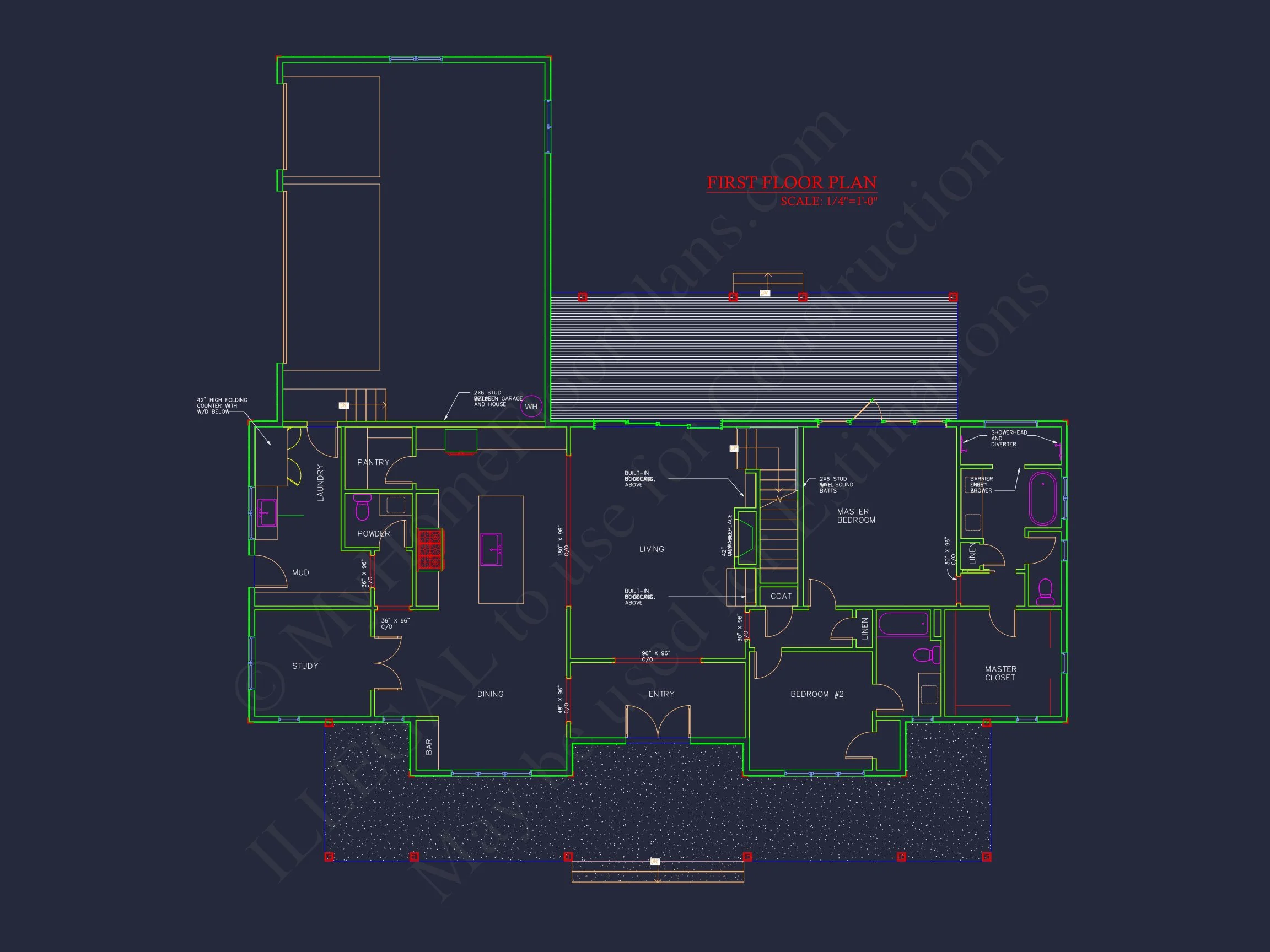 19-2147 HOUSE PLAN - Spacious House Plan with CAD Blueprints & Modern Designs 4 Spacious house Plan with CAD Blueprints & Modern Designs
