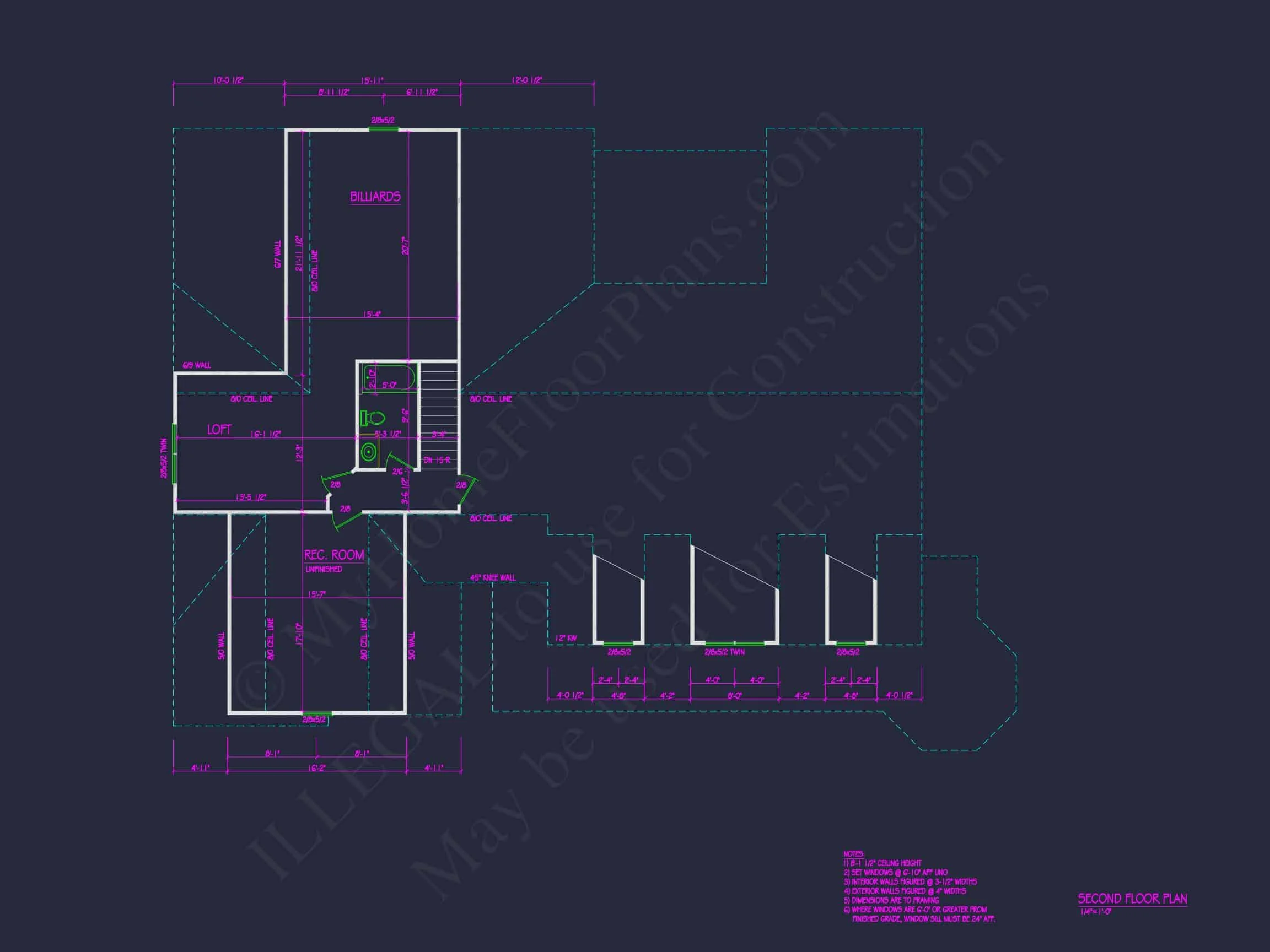 19-2060 HOUSE PLAN - Spacious 2-Story House Plan with 3 Bedrooms and Colonial Design 6 Spacious 2-Story house Plan with 3 Bedrooms and Colonial Design