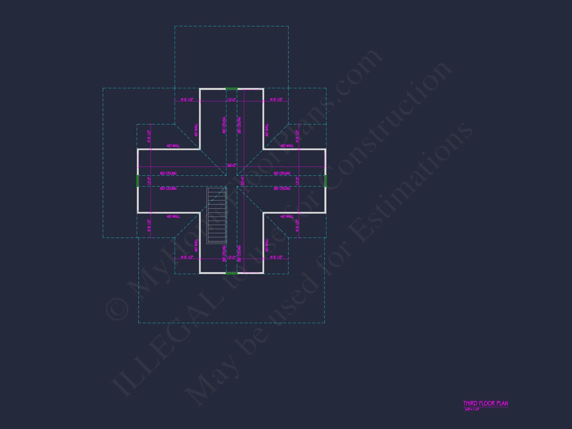 19-2008 HOUSE PLAN - Traditional House Floor Plan with Detailed CAD Designs 8 Traditional house Floor Plan with Detailed CAD Designs
