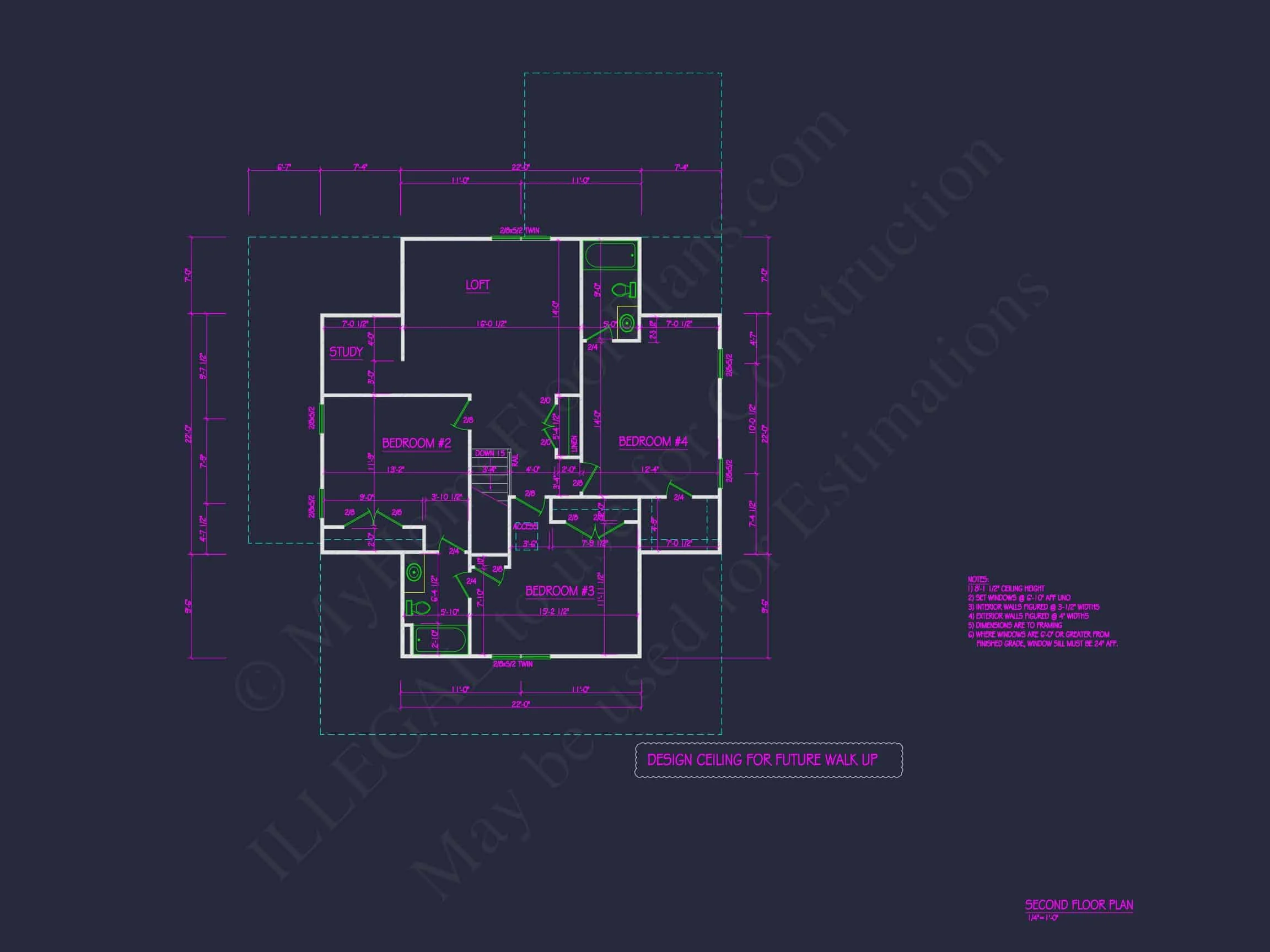 19-2008 HOUSE PLAN - Traditional House Floor Plan with Detailed CAD Designs 7 Traditional house Floor Plan with Detailed CAD Designs
