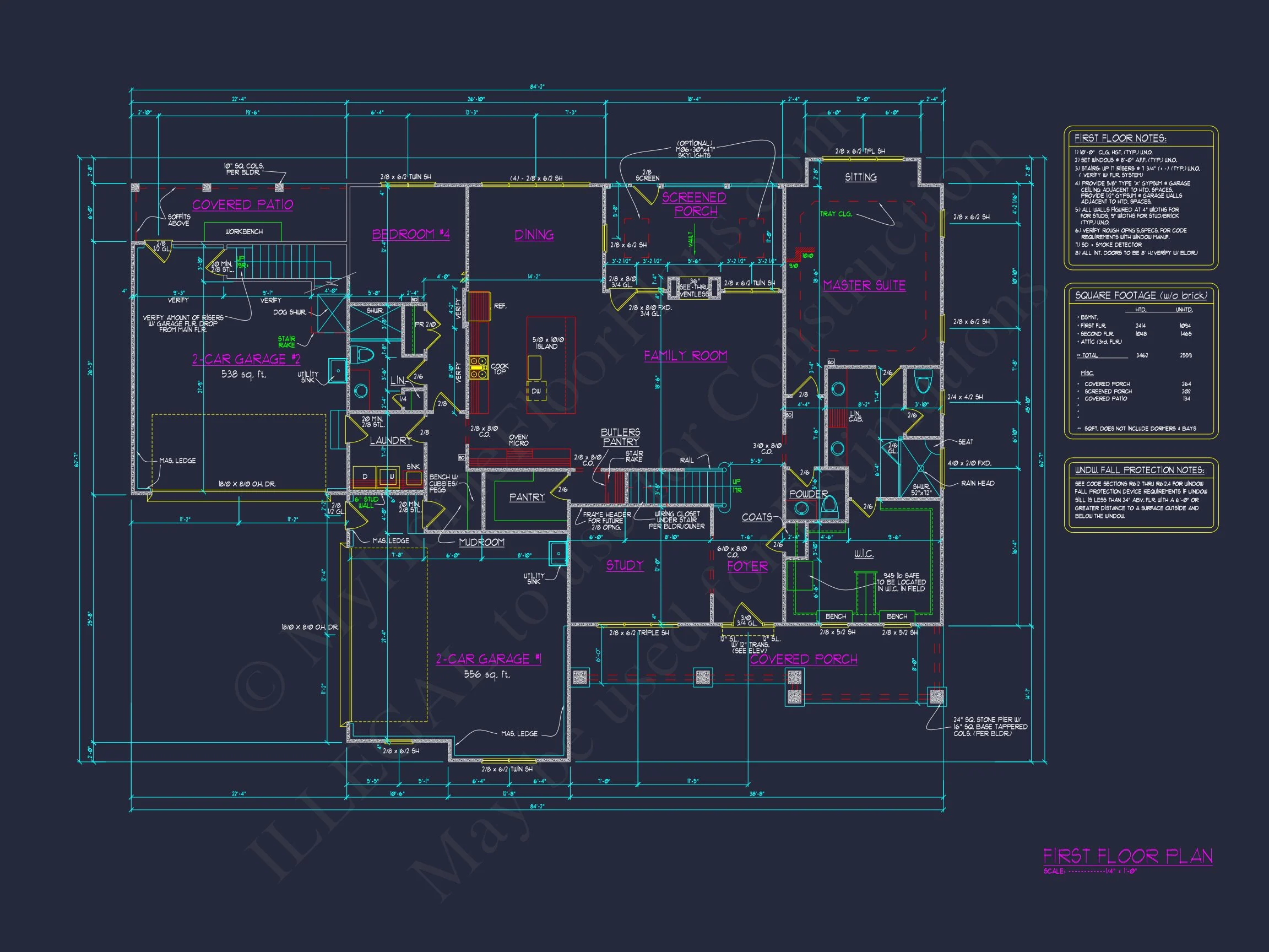 19-1975 HOUSE PLAN - Elegant House Floor Plan with Detailed CAD Designs & Blueprints 6 Elegant house Floor Plan with Detailed CAD Designs & Blueprints