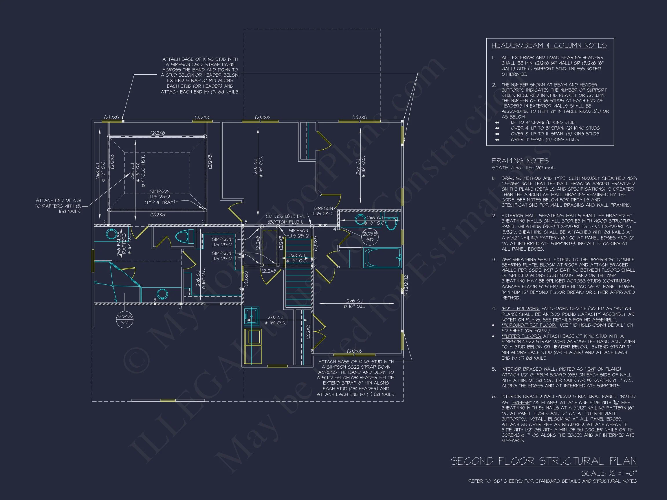 19-1955 HOUSE PLAN - Traditional Craftsman House Plan with Open Floor Plan Design 10 Traditional Craftsman house Plan with Open Floor Plan Design