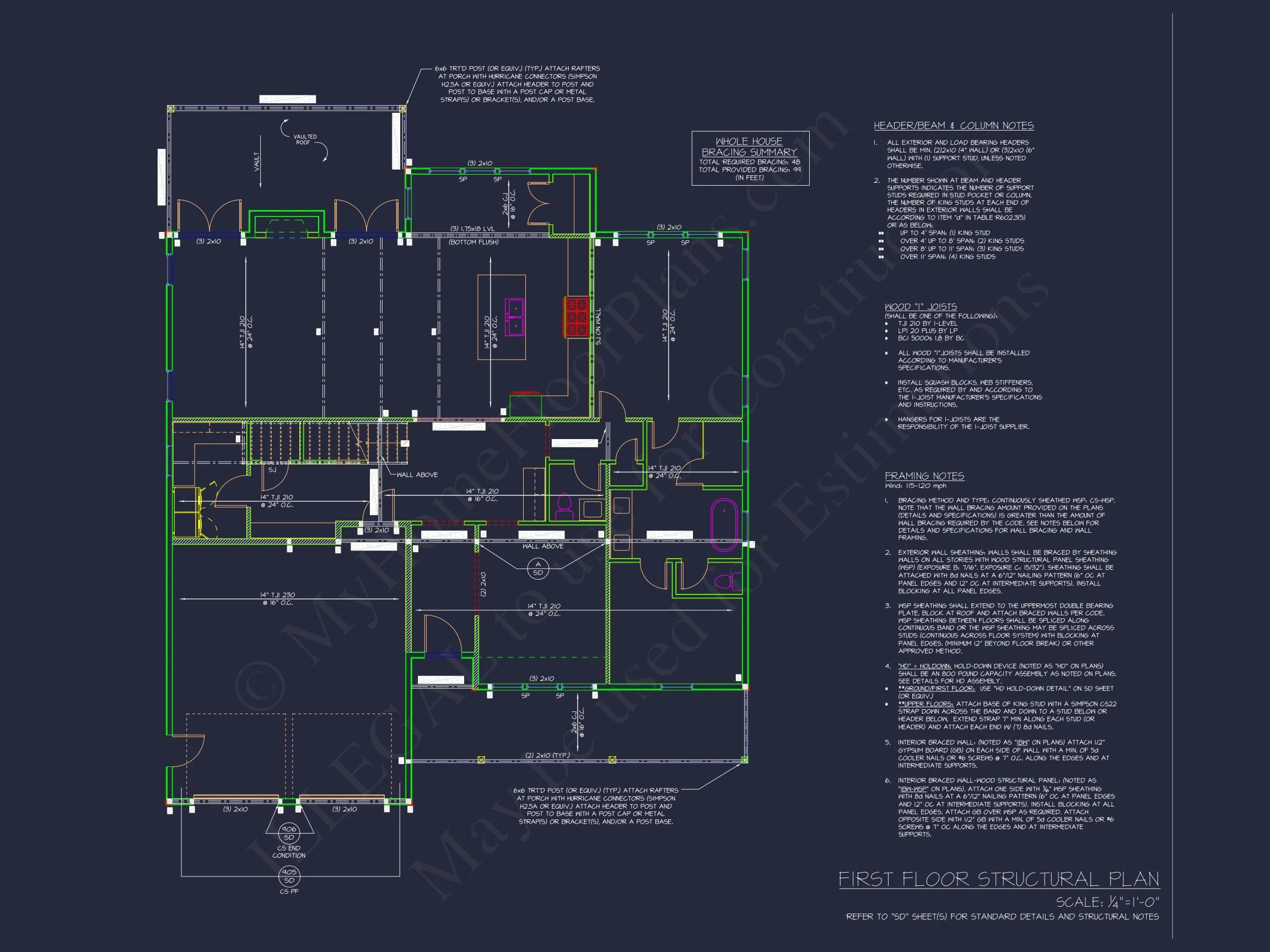 19-1694 HOUSE PLAN - Beautiful House Floor Plan with CAD Designs and Blueprint 9 Beautiful house Floor Plan with CAD Designs and Blueprint