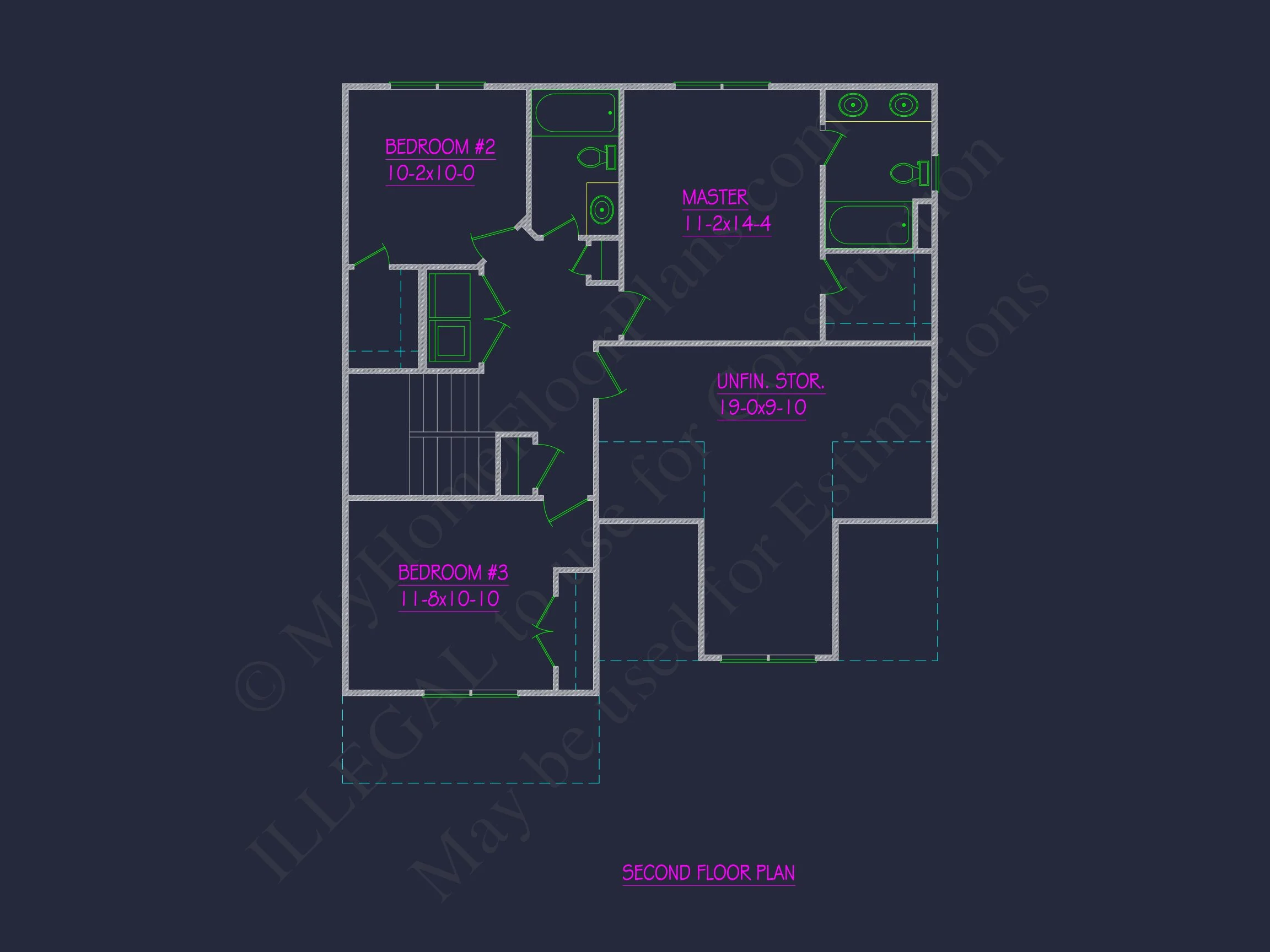 19-1551 HOUSE PLAN - Elegant Traditional House Plan with Complete Blueprint Designs 9 Elegant Traditional house Plan with Complete Blueprint Designs