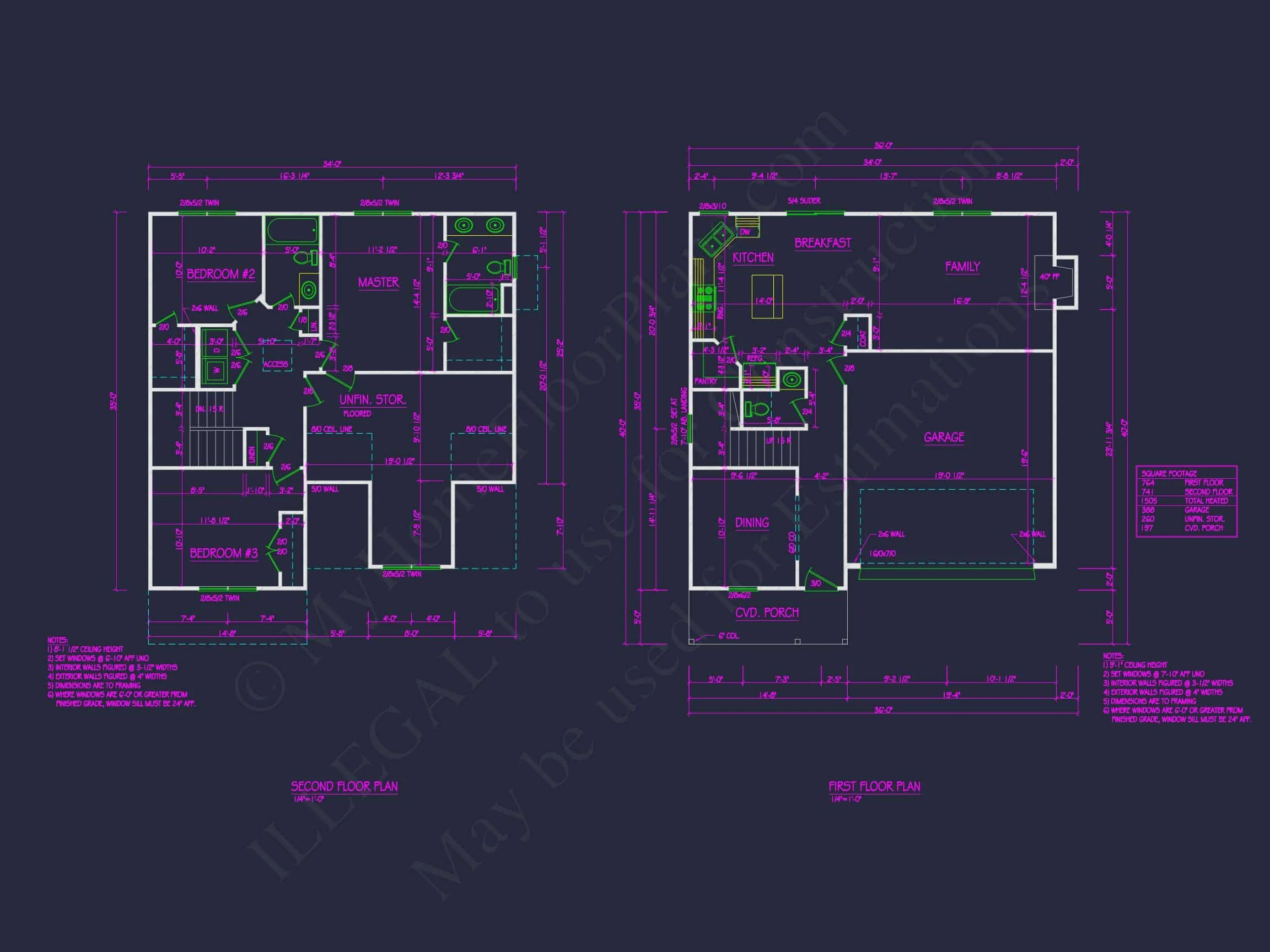 19-1551 HOUSE PLAN - Elegant Traditional House Plan with Complete Blueprint Designs 6 Elegant Traditional house Plan with Complete Blueprint Designs