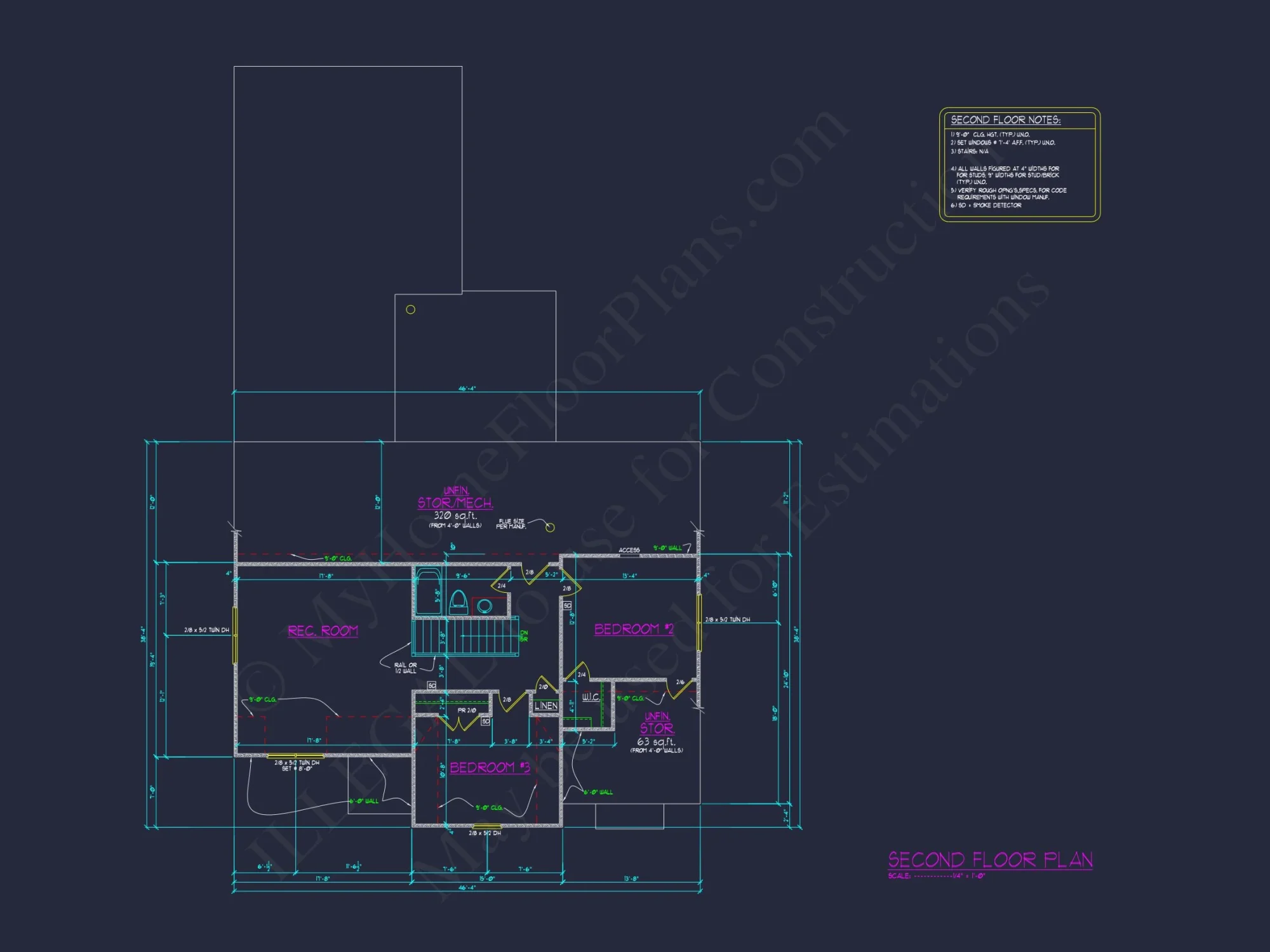 Beautiful house Plan with 2 Floors and Spacious Designs
