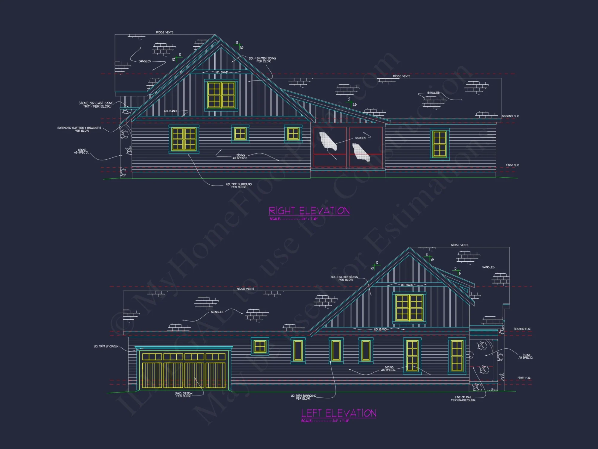 Beautiful house Plan with 2 Floors and Spacious Designs