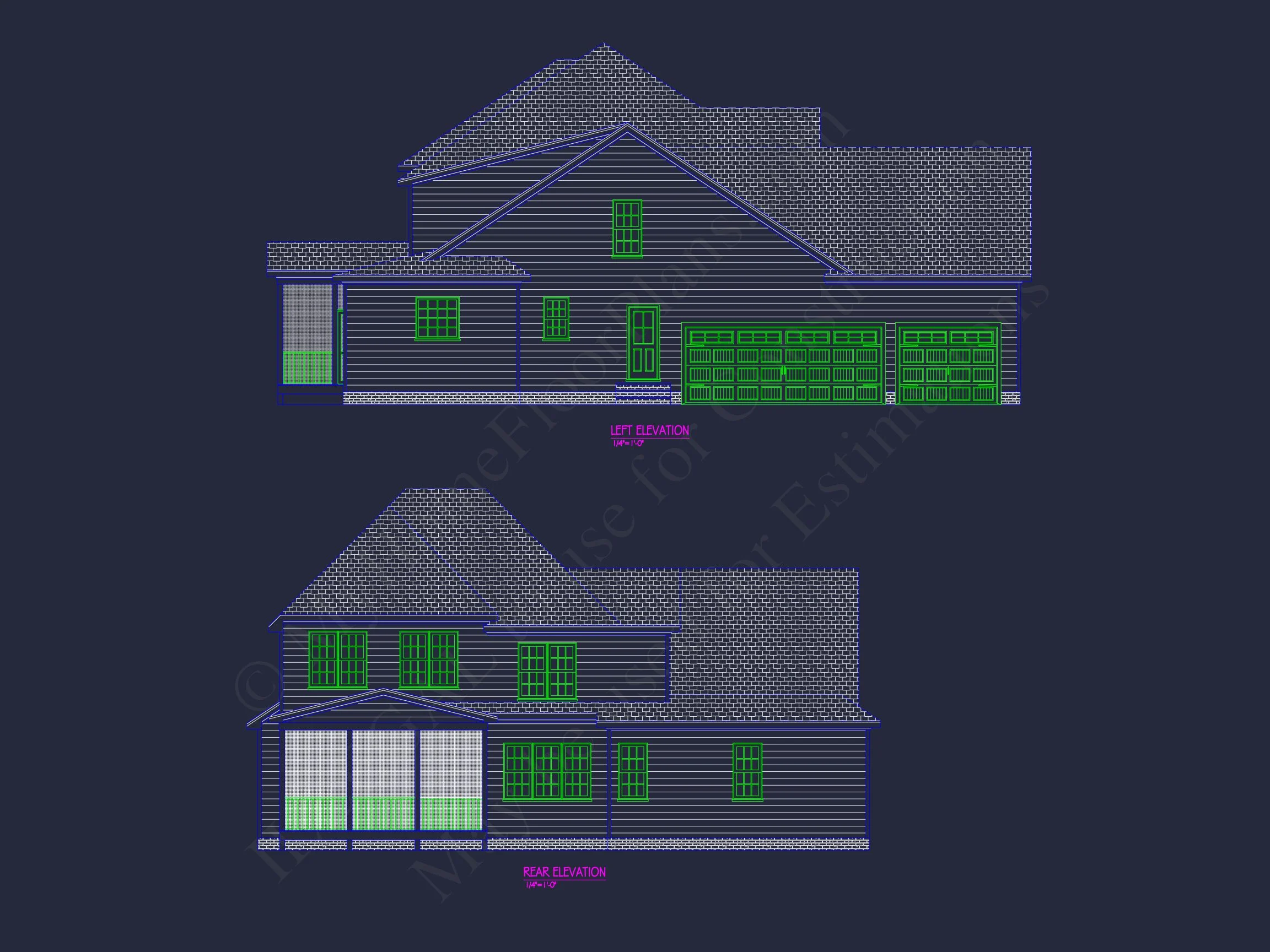 19-1311 HOUSE PLAN - Elegant House Plan with Spacious Floor Plan and CAD Designs 3 Elegant house Plan with Spacious Floor Plan and CAD Designs
