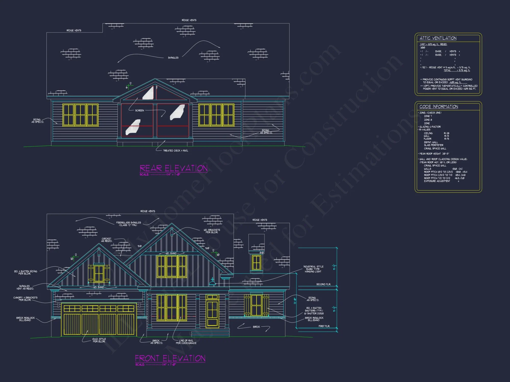 Elegant Craftsman house Plan with Modern Floor Designs