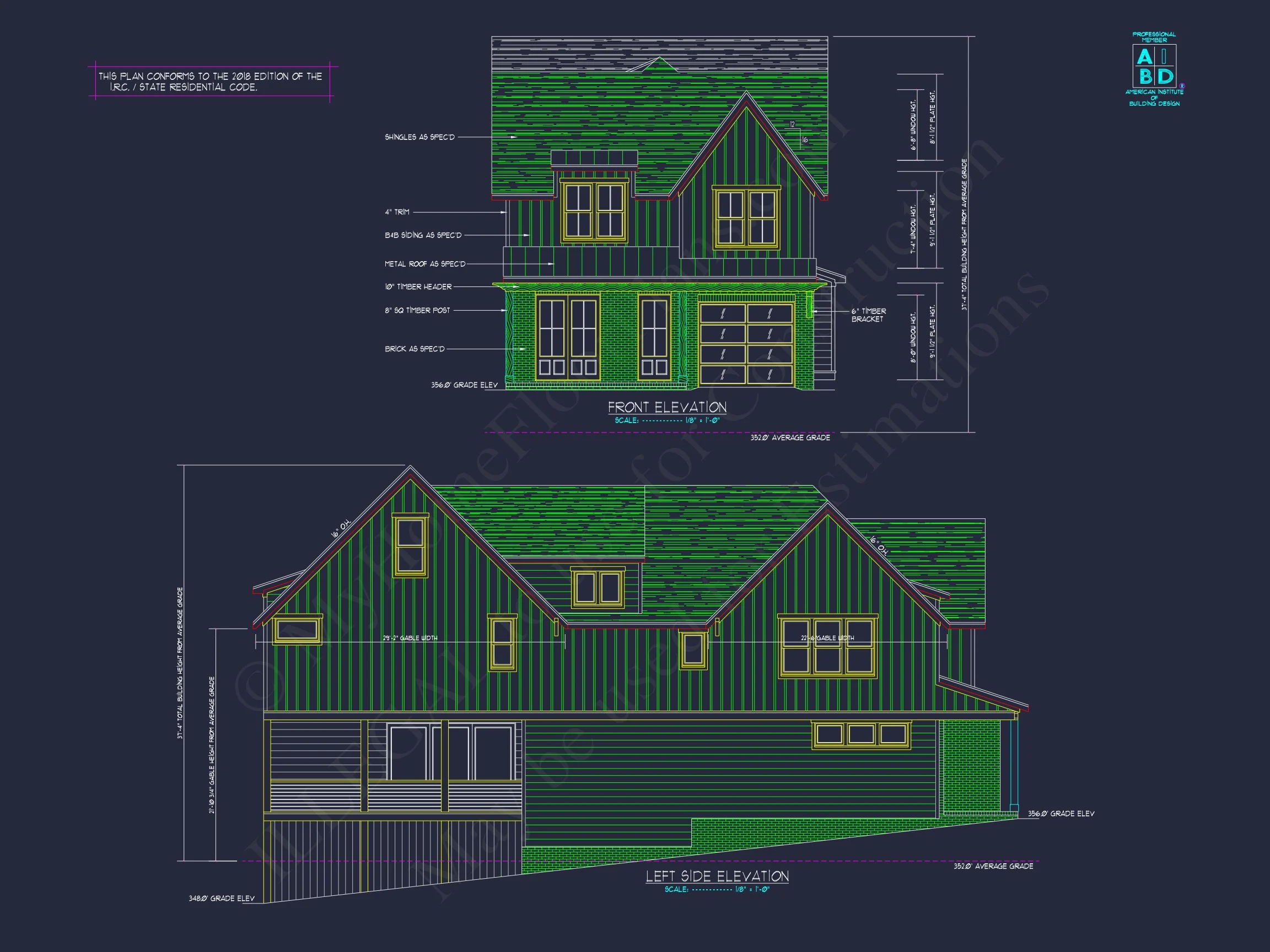 19-1085 HOUSE PLAN - Modern Farmhouse House Plan with Bonus Room & Media Space 41 Modern Farmhouse house Plan with Bonus Room & Media Space