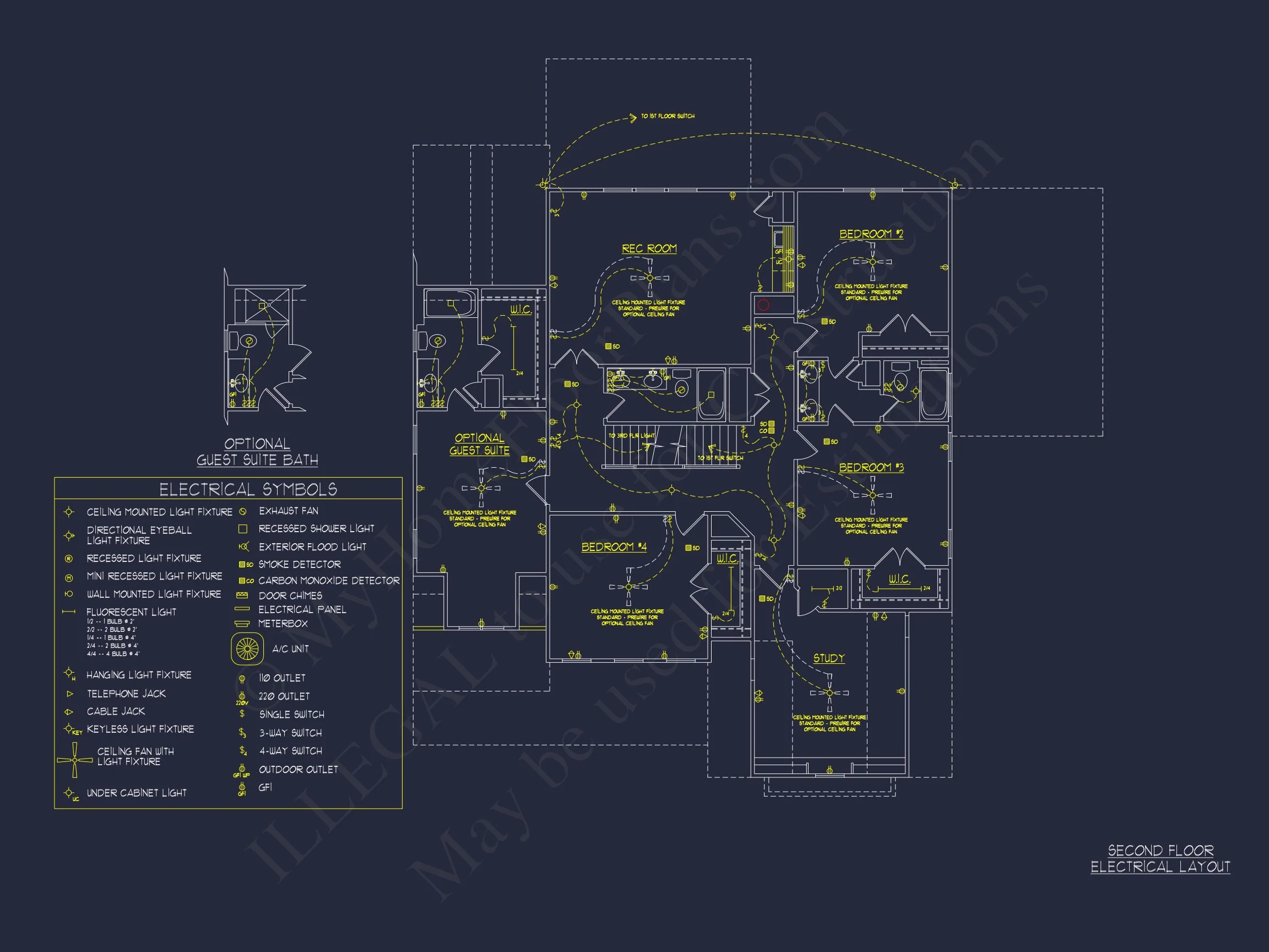18-2205 HOUSE PLAN - Custom House Plan with CAD Floor Plans and Architectural Design 12 Custom house Plan with CAD Floor Plans and Architectural Design
