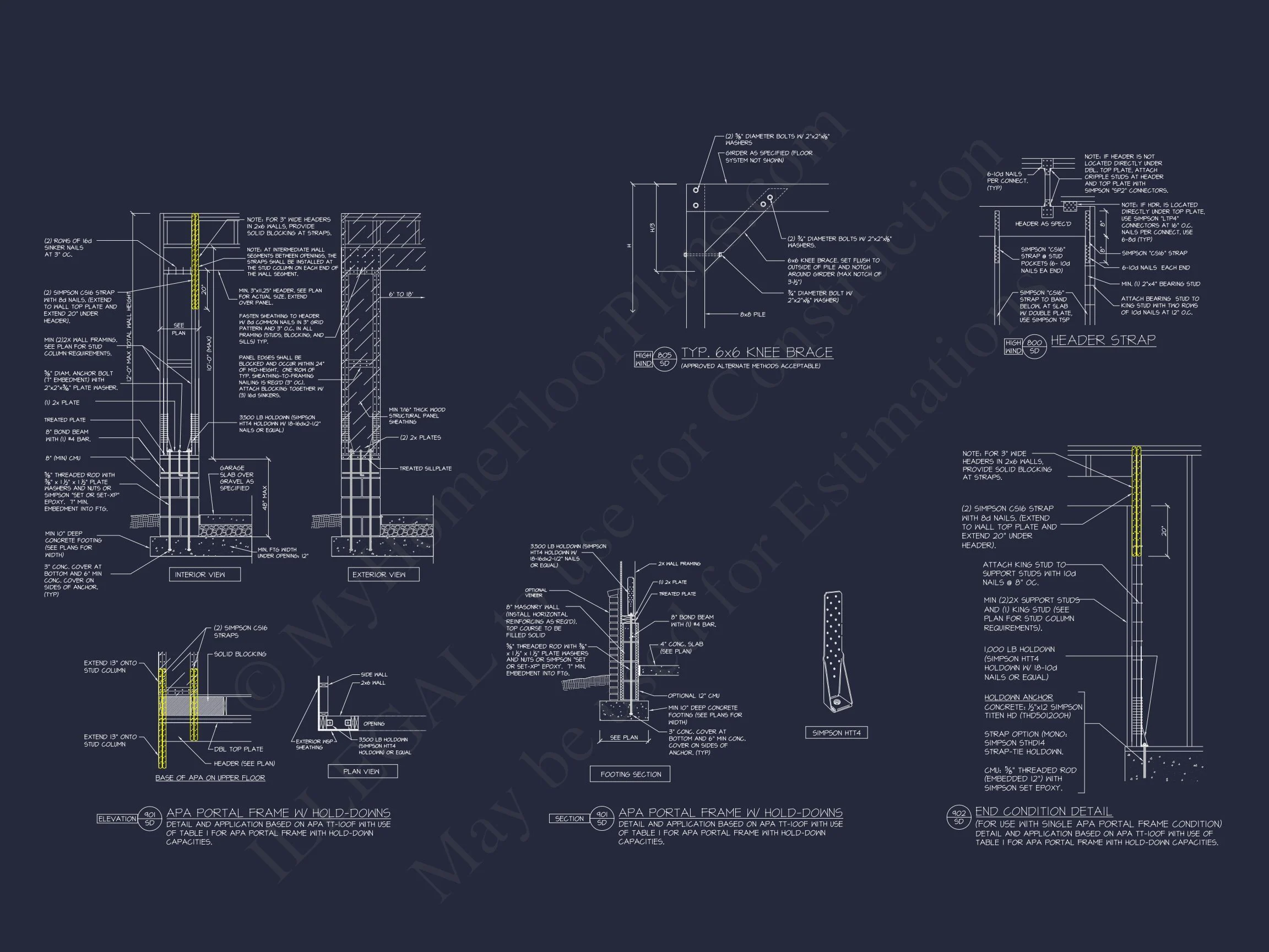 18-2017 HOUSE PLAN - Spacious Coastal House Floor Plan with 5 Beds & Elevator 19 Spacious Coastal house Floor Plan with 5 Beds & Elevator