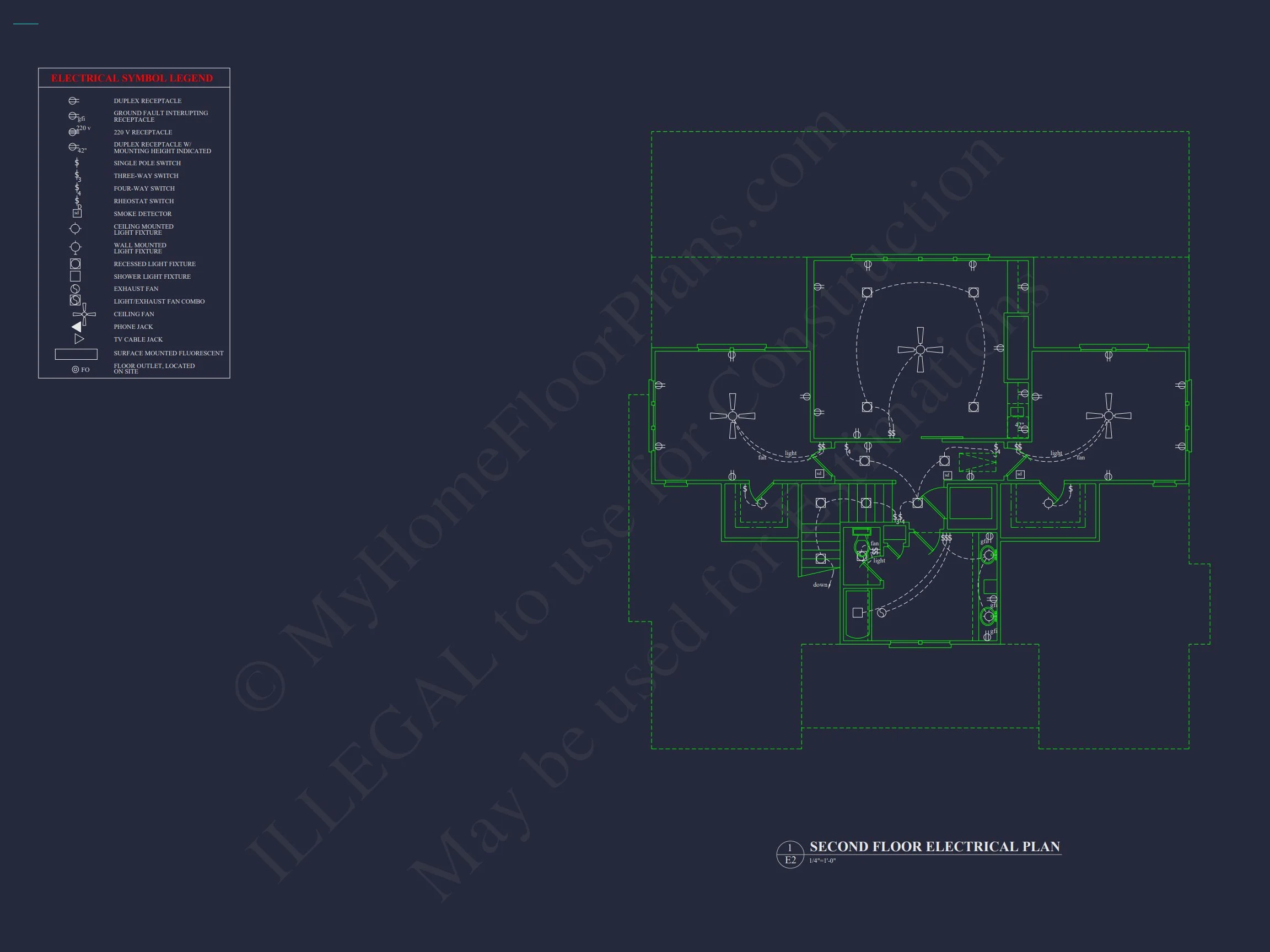 18-2017 HOUSE PLAN - Spacious Coastal House Floor Plan with 5 Beds & Elevator 12 Spacious Coastal house Floor Plan with 5 Beds & Elevator
