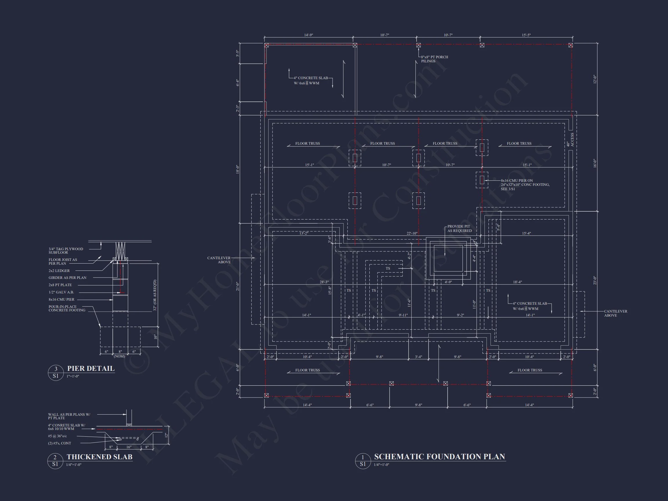 18-2017 HOUSE PLAN - Spacious Coastal House Floor Plan with 5 Beds & Elevator 10 Spacious Coastal house Floor Plan with 5 Beds & Elevator