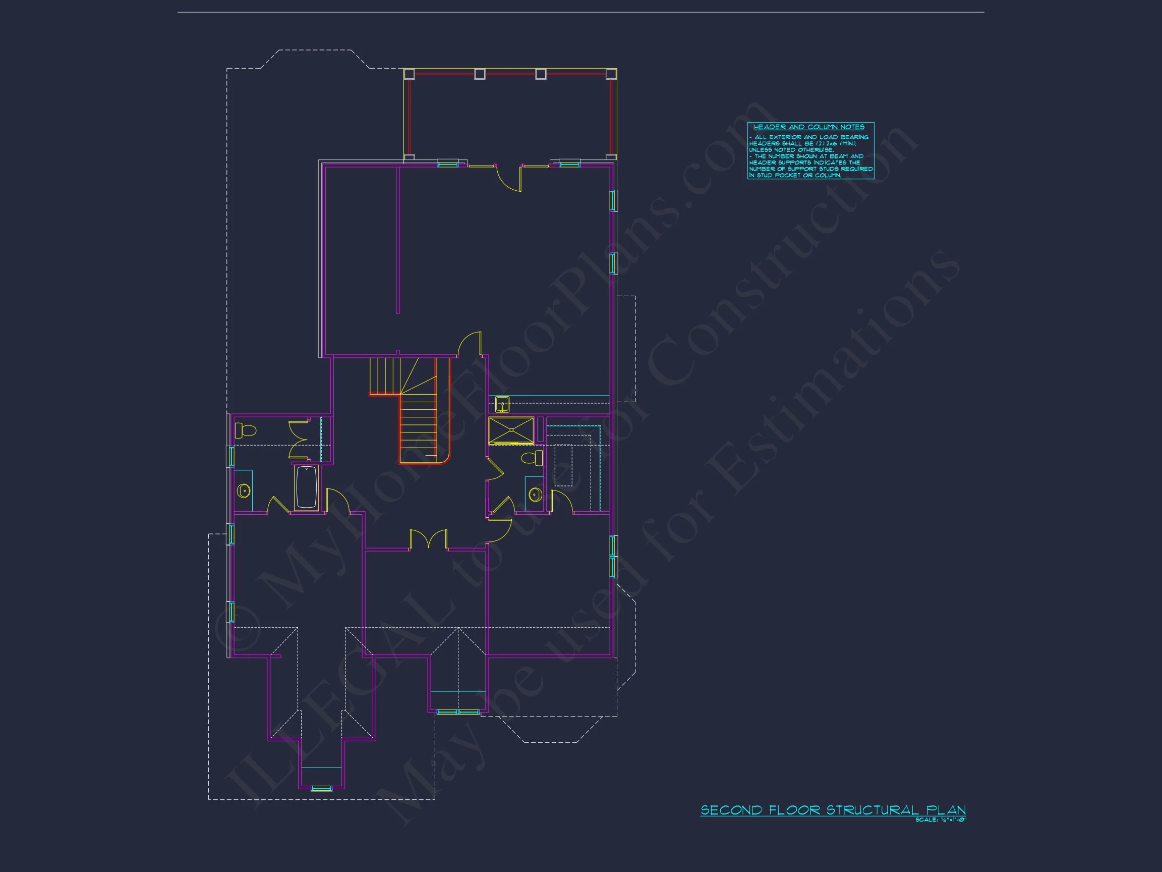18-19 HOUSE PLAN - Elegant House Plan with 4 Bedrooms, CAD Floor Designs & More 16 Elegant house Plan with 4 Bedrooms, CAD Floor Designs & More