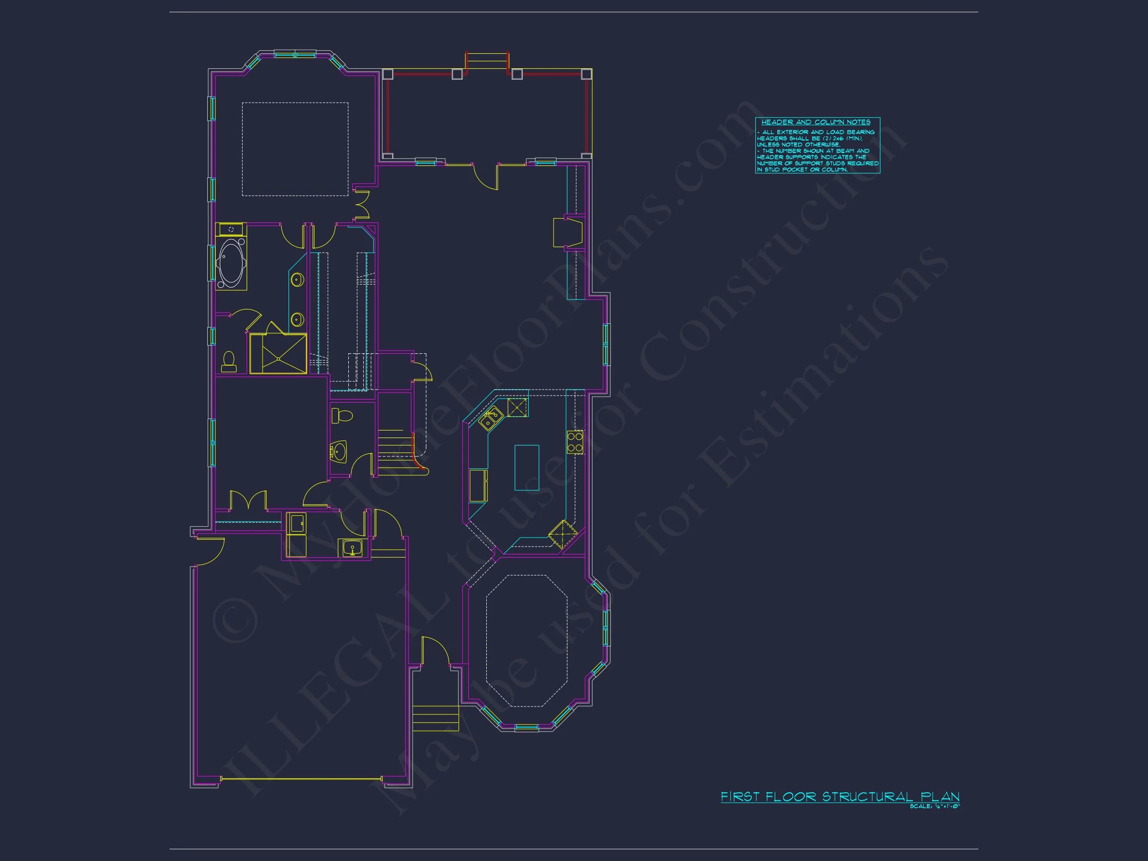 18-19 HOUSE PLAN - Elegant House Plan with 4 Bedrooms, CAD Floor Designs & More 15 Elegant house Plan with 4 Bedrooms, CAD Floor Designs & More
