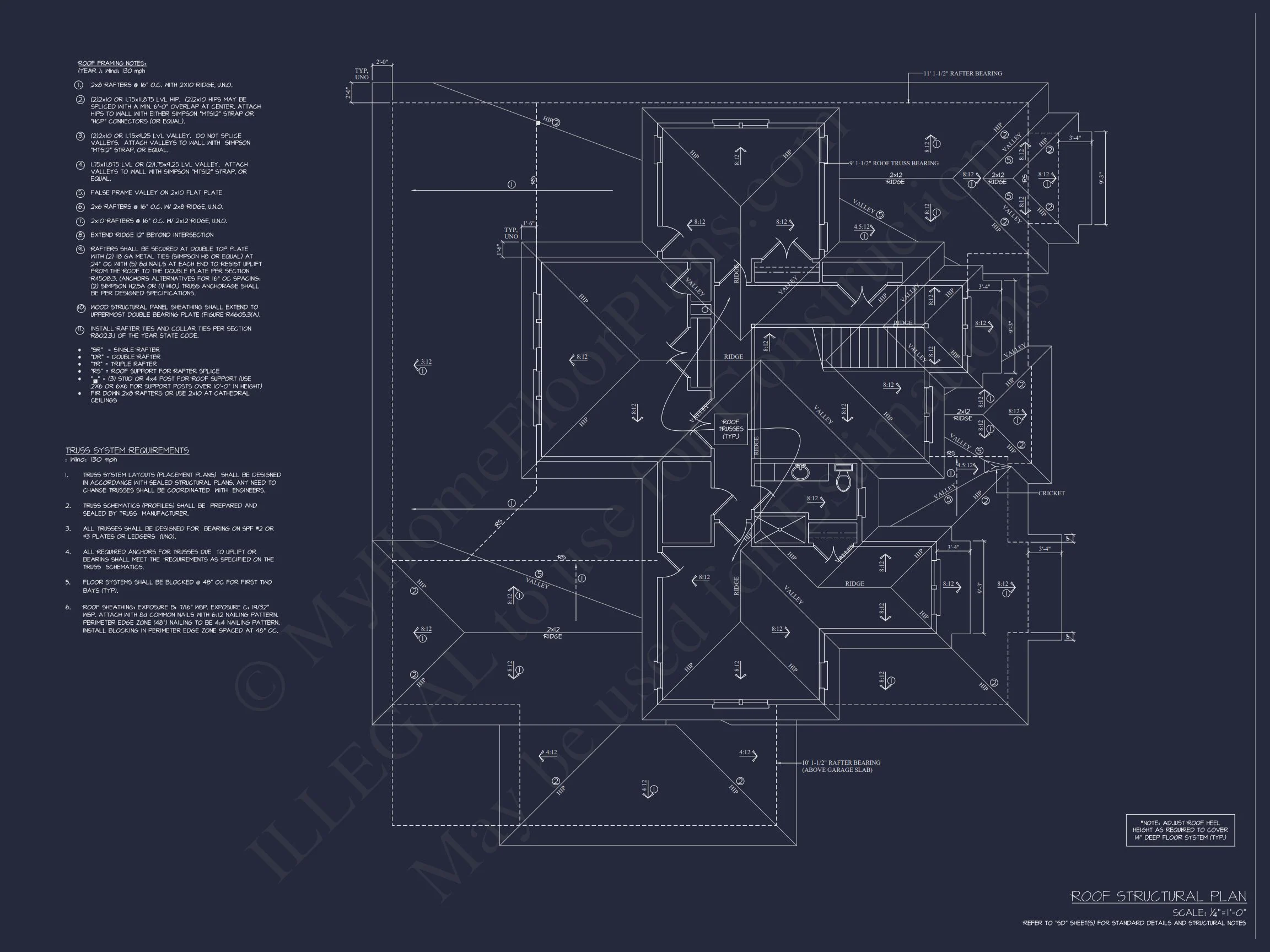 18-1825 HOUSE PLAN - Modern Suburban House Plan with Detailed Blueprint Designs 15 Modern Suburban house Plan with Detailed Blueprint Designs