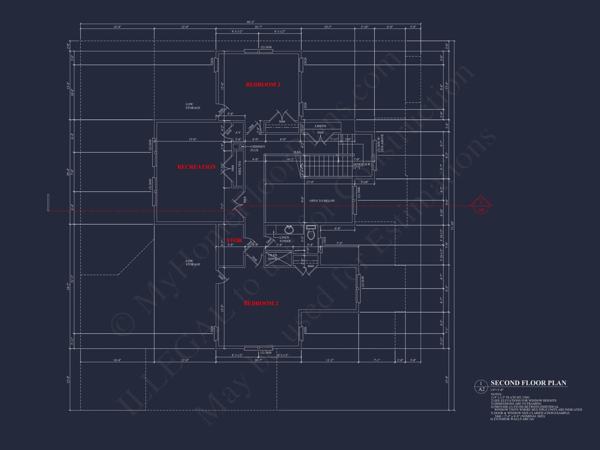 18-1825 HOUSE PLAN - Modern Suburban House Plan with Detailed Blueprint Designs 7 Modern Suburban house Plan with Detailed Blueprint Designs