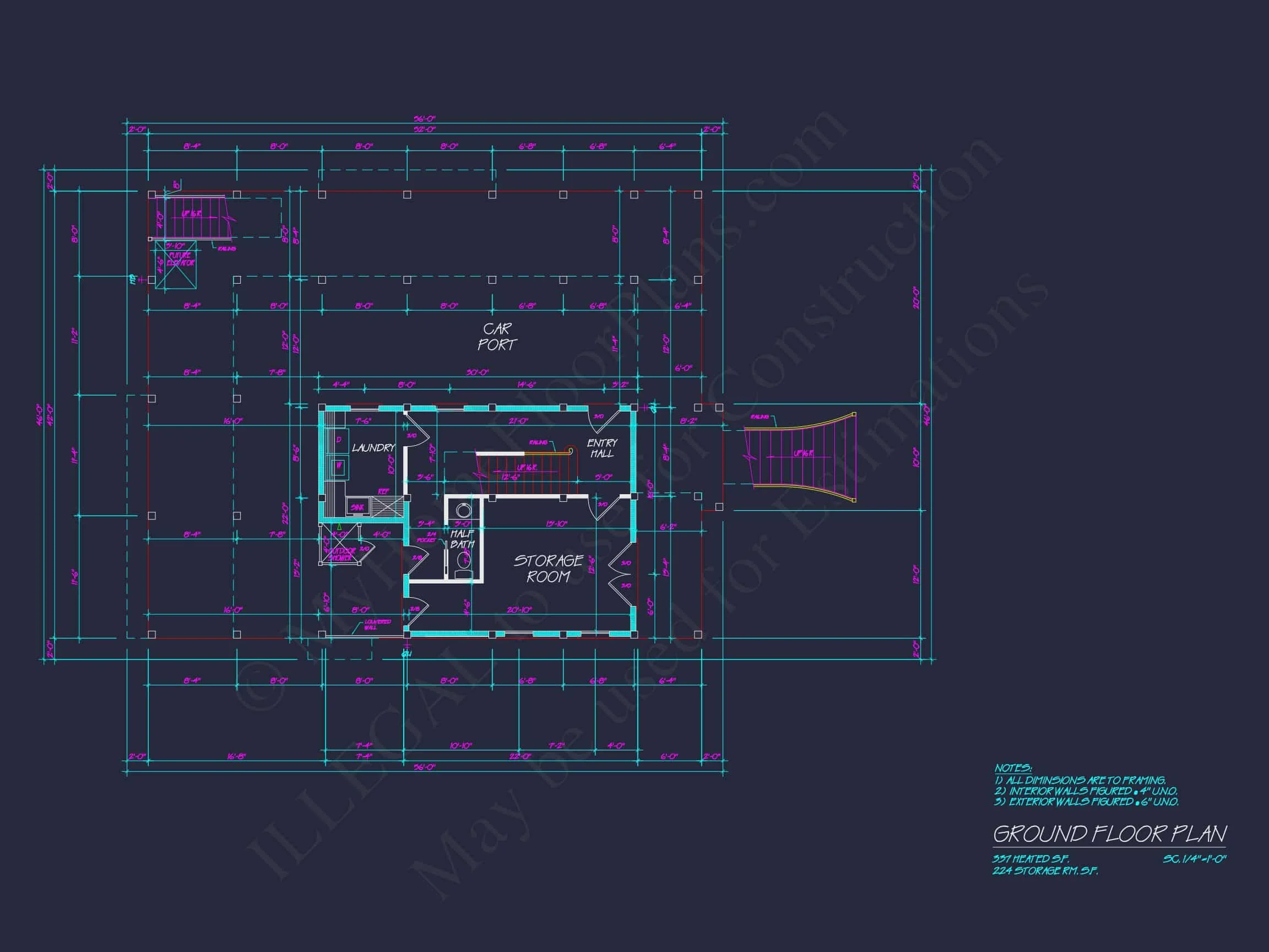 18-1441 HOUSE PLAN - Modern Craftsman House Plan with Flexible Floor Designs 7 Modern Craftsman house Plan with Flexible Floor Designs