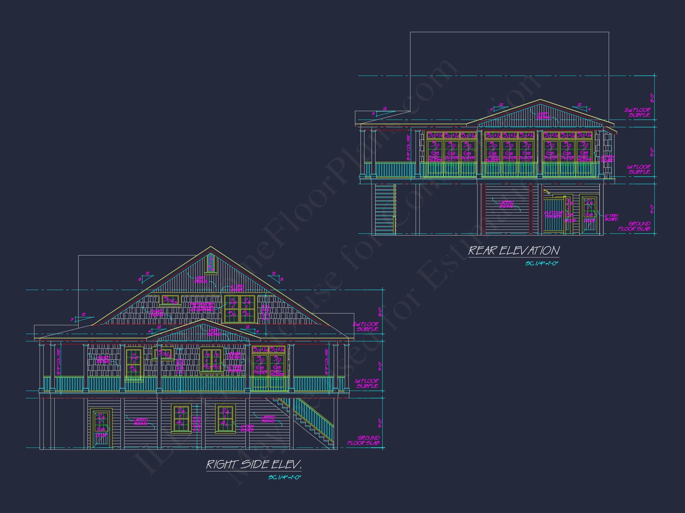 18-1441 HOUSE PLAN - Modern Craftsman House Plan with Flexible Floor Designs 3 Modern Craftsman house Plan with Flexible Floor Designs