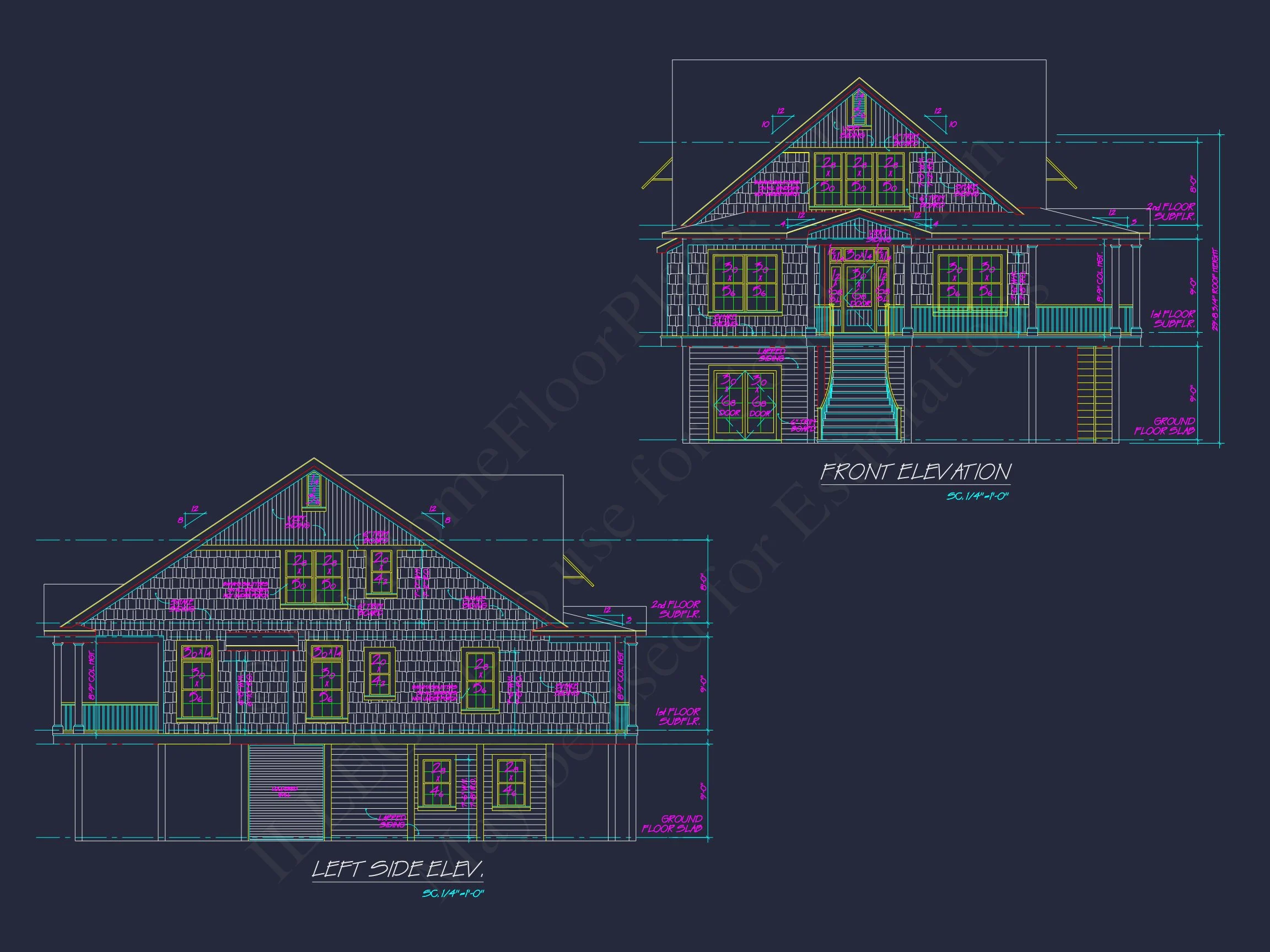 18-1441 HOUSE PLAN - Modern Craftsman House Plan with Flexible Floor Designs 2 Modern Craftsman house Plan with Flexible Floor Designs