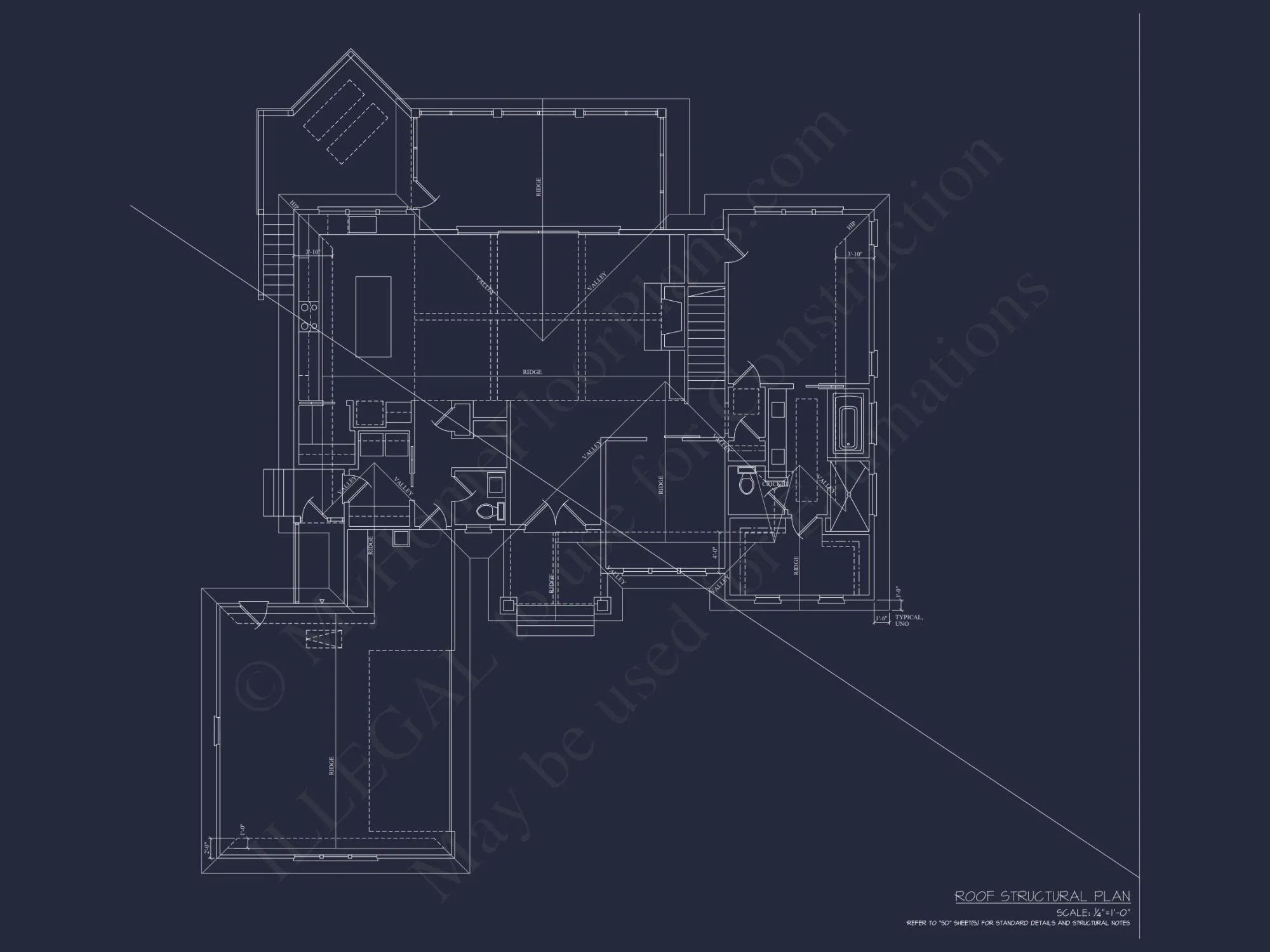 Craftsman house Plan with 2 Floors, CAD Designs & Open Layout