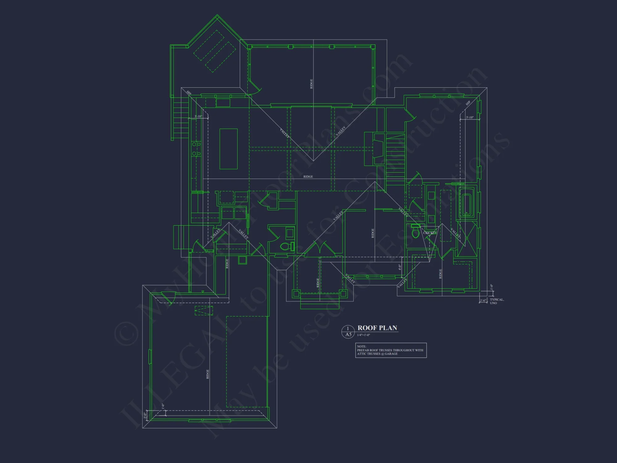 Craftsman house Plan with 2 Floors, CAD Designs & Open Layout