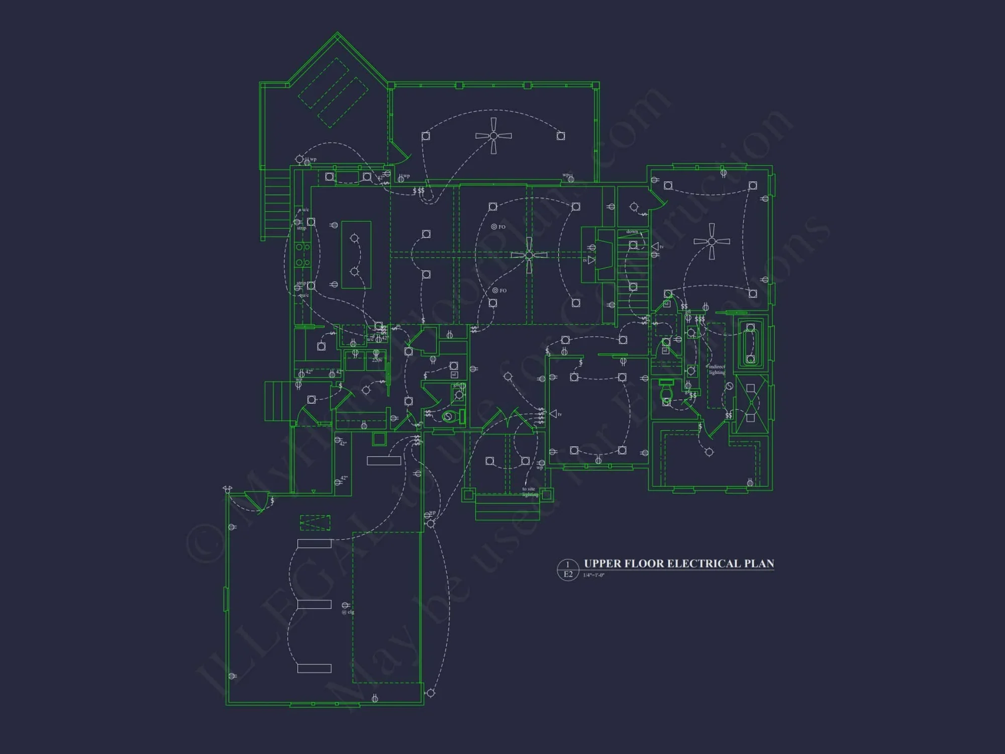 Craftsman house Plan with 2 Floors, CAD Designs & Open Layout