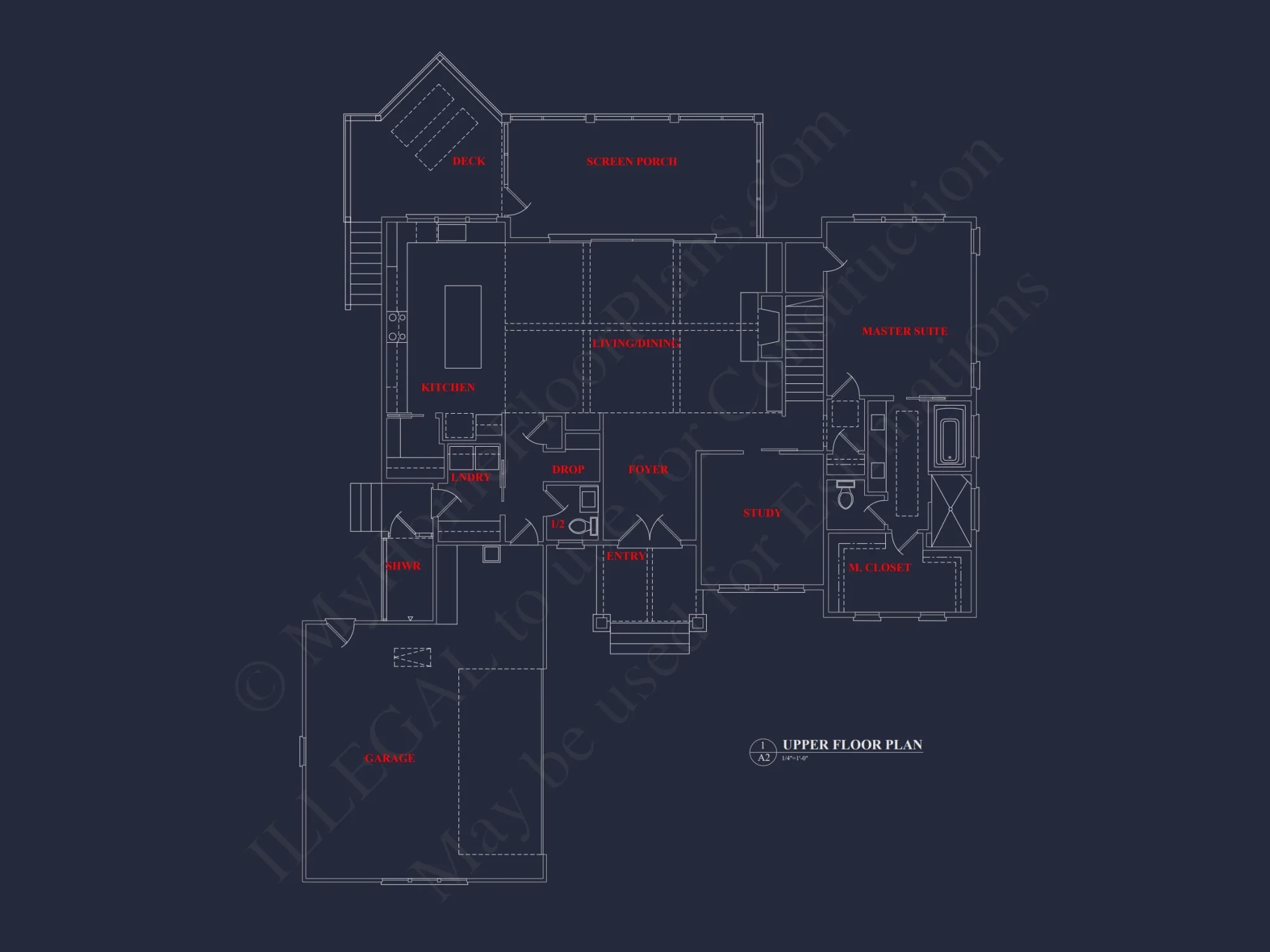 Craftsman house Plan with 2 Floors, CAD Designs & Open Layout