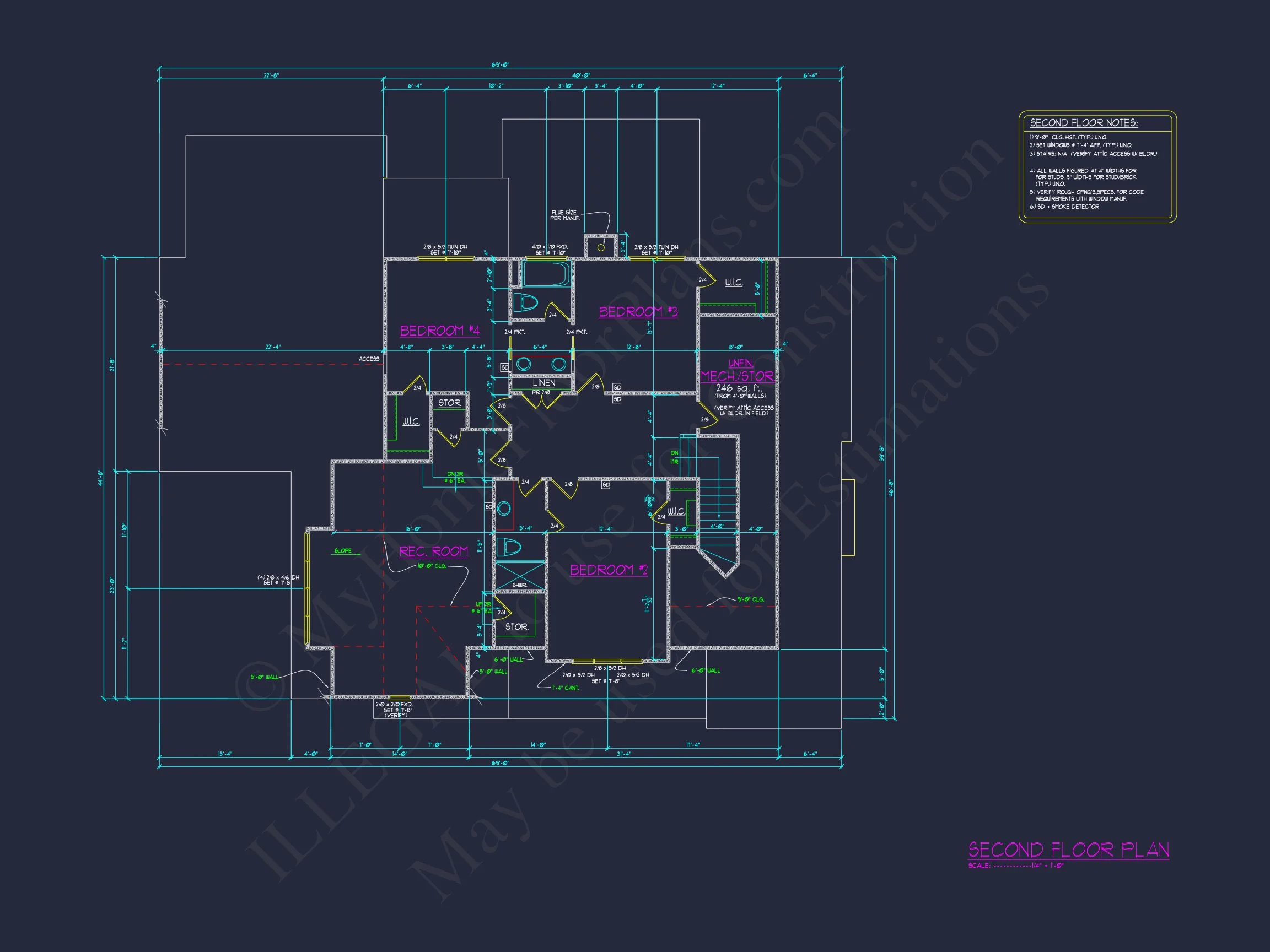 18-1368 HOUSE PLAN - Spacious House Plan with Stunning CAD Floor Plan Designs 33 Spacious house Plan with Stunning CAD Floor Plan Designs