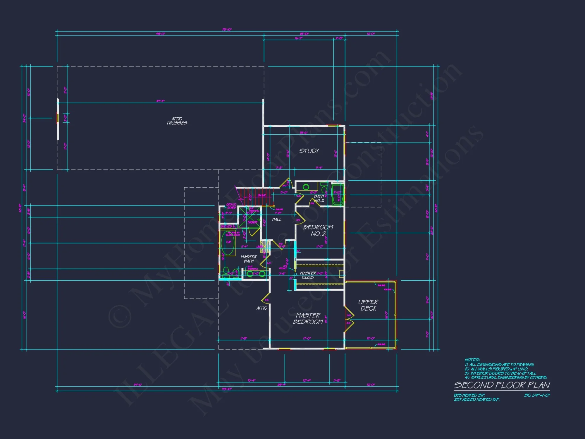 Beautiful house Plan with Modern CAD Designs & Floor Blueprints