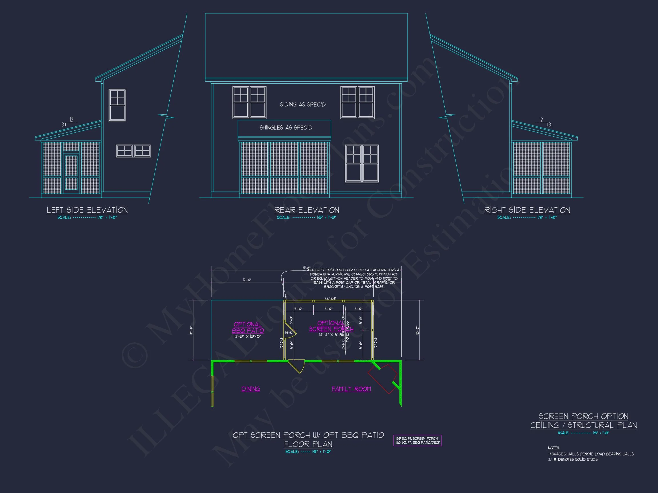 17-2160 HOUSE PLAN - Traditional Craftsman House Plan with Spacious Floor Designs 22 Traditional Craftsman house Plan with Spacious Floor Designs