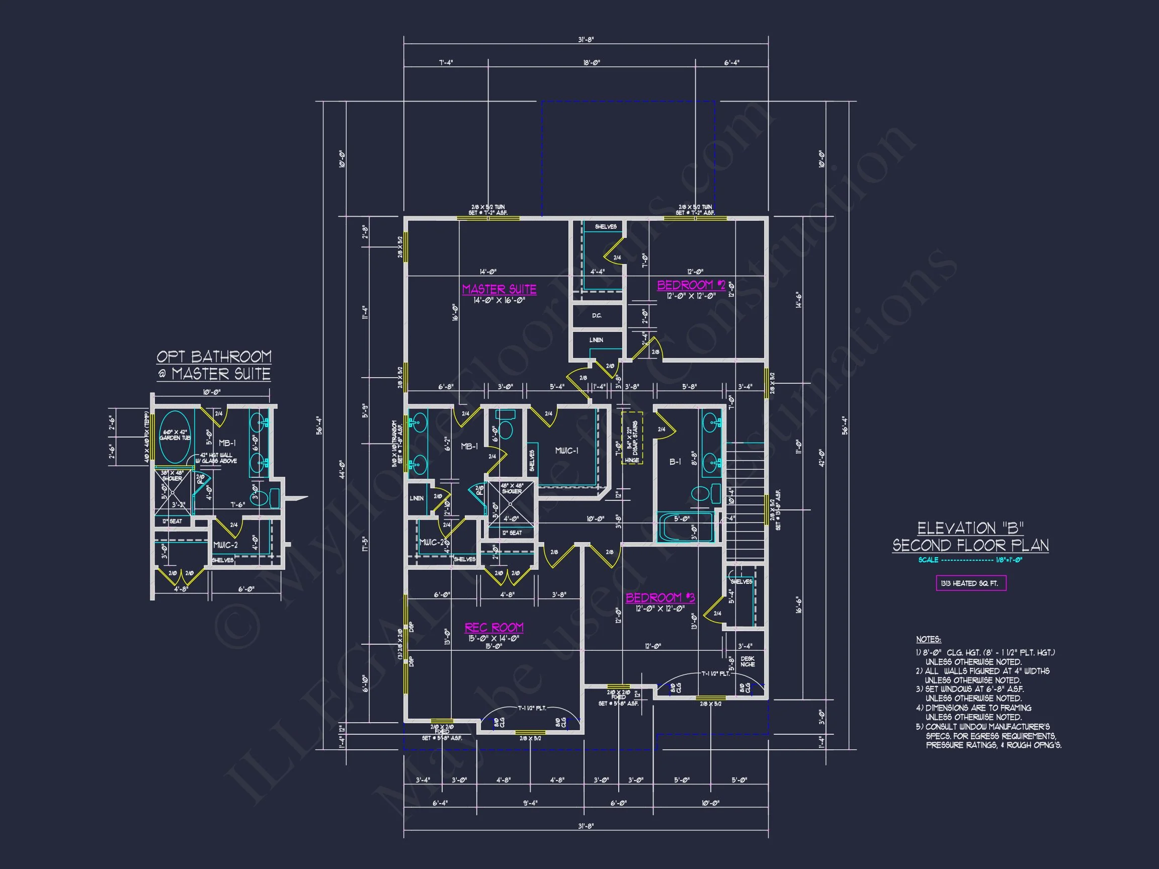 17-2160 HOUSE PLAN - Traditional Craftsman House Plan with Spacious Floor Designs 10 Traditional Craftsman house Plan with Spacious Floor Designs