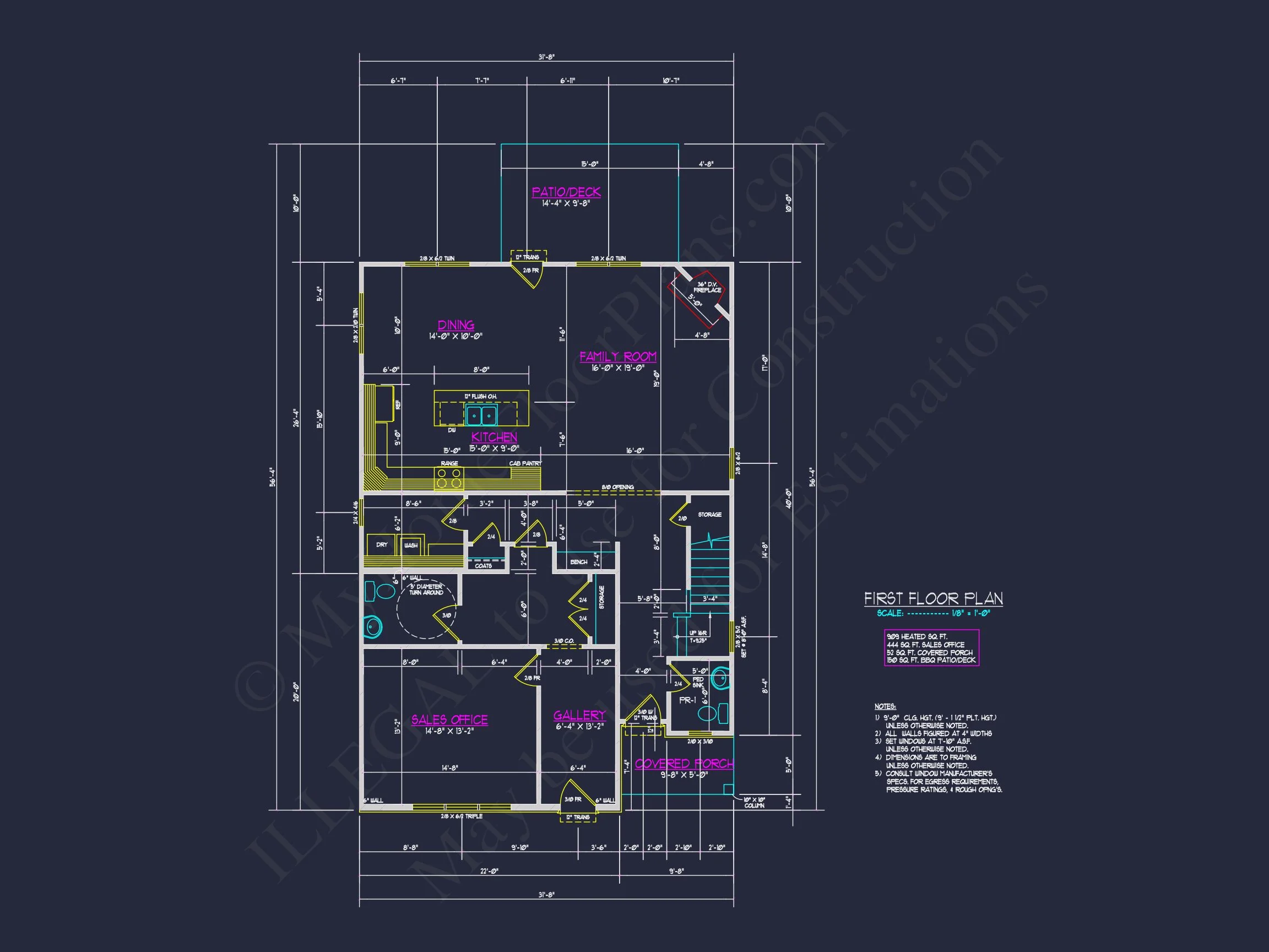17-2160 HOUSE PLAN - Traditional Craftsman House Plan with Spacious Floor Designs 9 Traditional Craftsman house Plan with Spacious Floor Designs