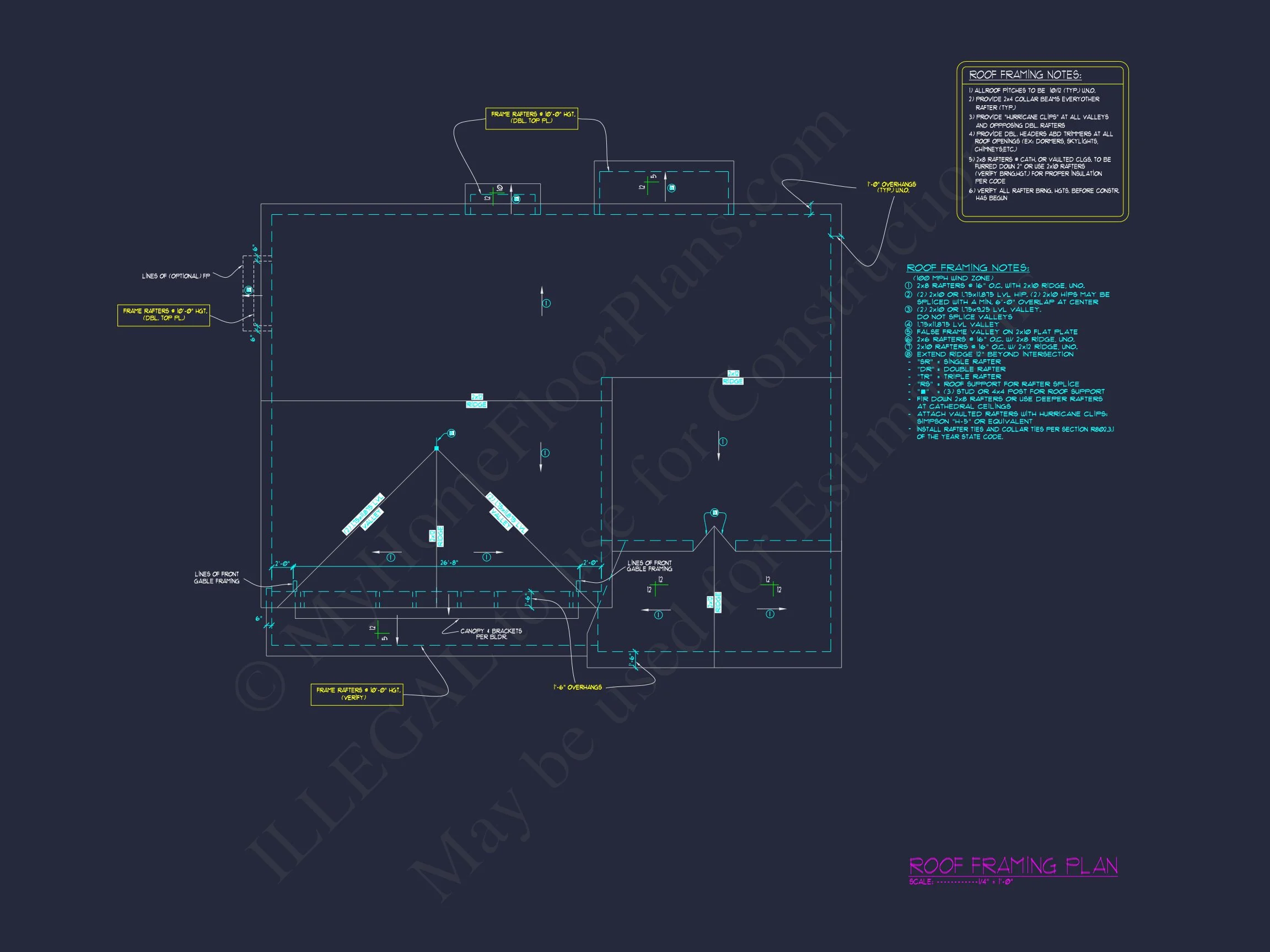 17-2128 HOUSE PLAN - Modern 3 Story House Plan with CAD Designs & Blueprints 15 Modern 3 Story house Plan with CAD Designs & Blueprints