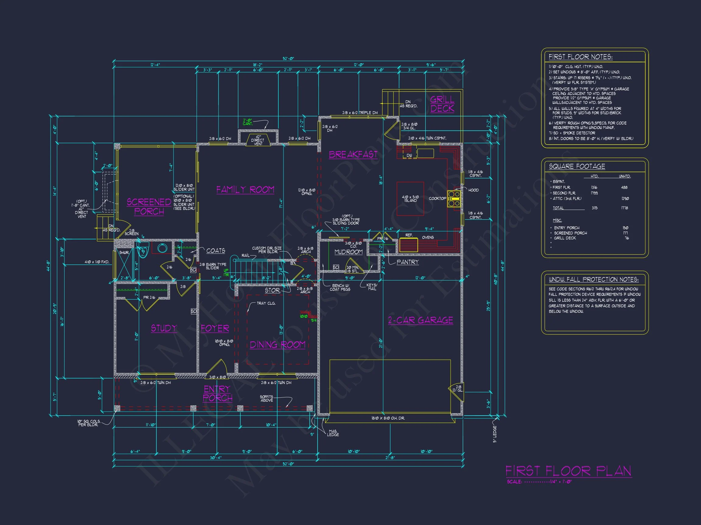 17-2128 HOUSE PLAN - Modern 3 Story House Plan with CAD Designs & Blueprints 9 Modern 3 Story house Plan with CAD Designs & Blueprints