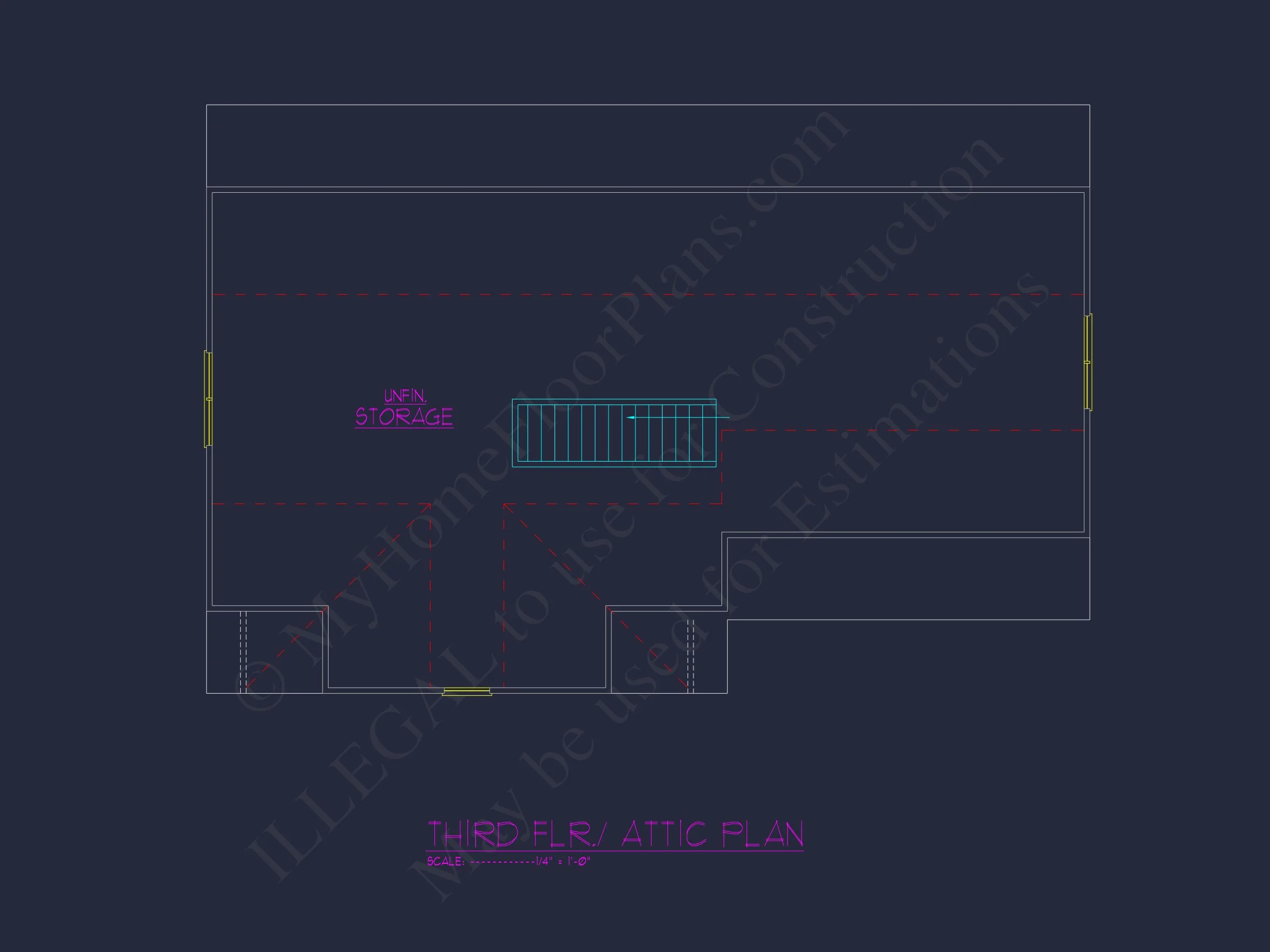 17-2128 HOUSE PLAN - Modern 3 Story House Plan with CAD Designs & Blueprints 8 Modern 3 Story house Plan with CAD Designs & Blueprints