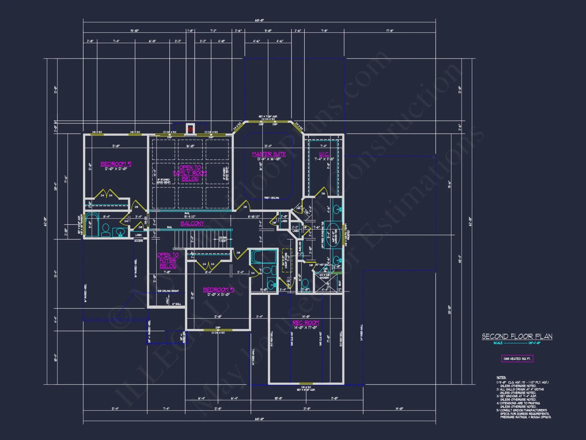Tudor house Floor Plan with CAD Designs and 2 Stories